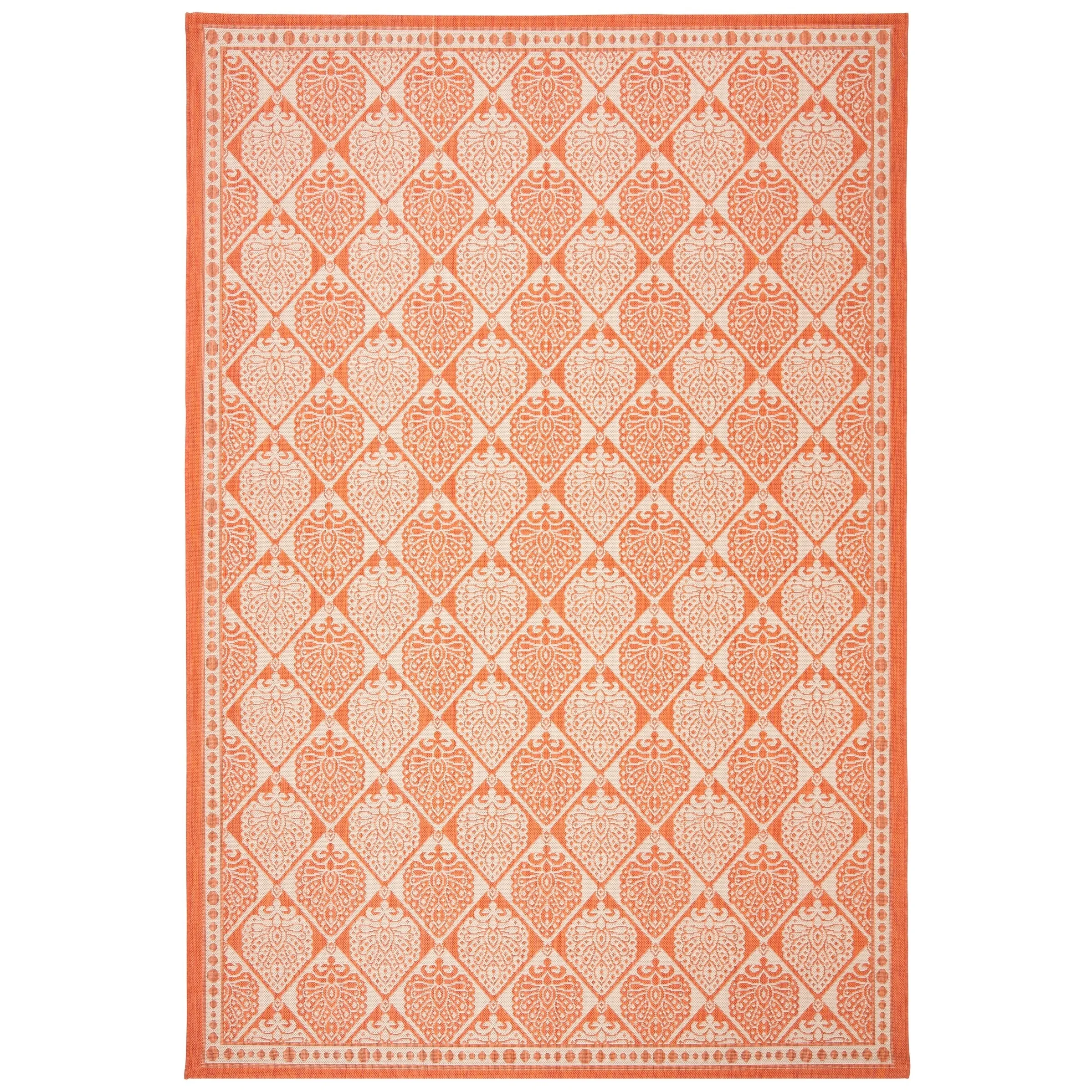 SAFAVIEH Courtyard Birgit Indoor/ Outdoor Waterproof Patio Backyard Rug