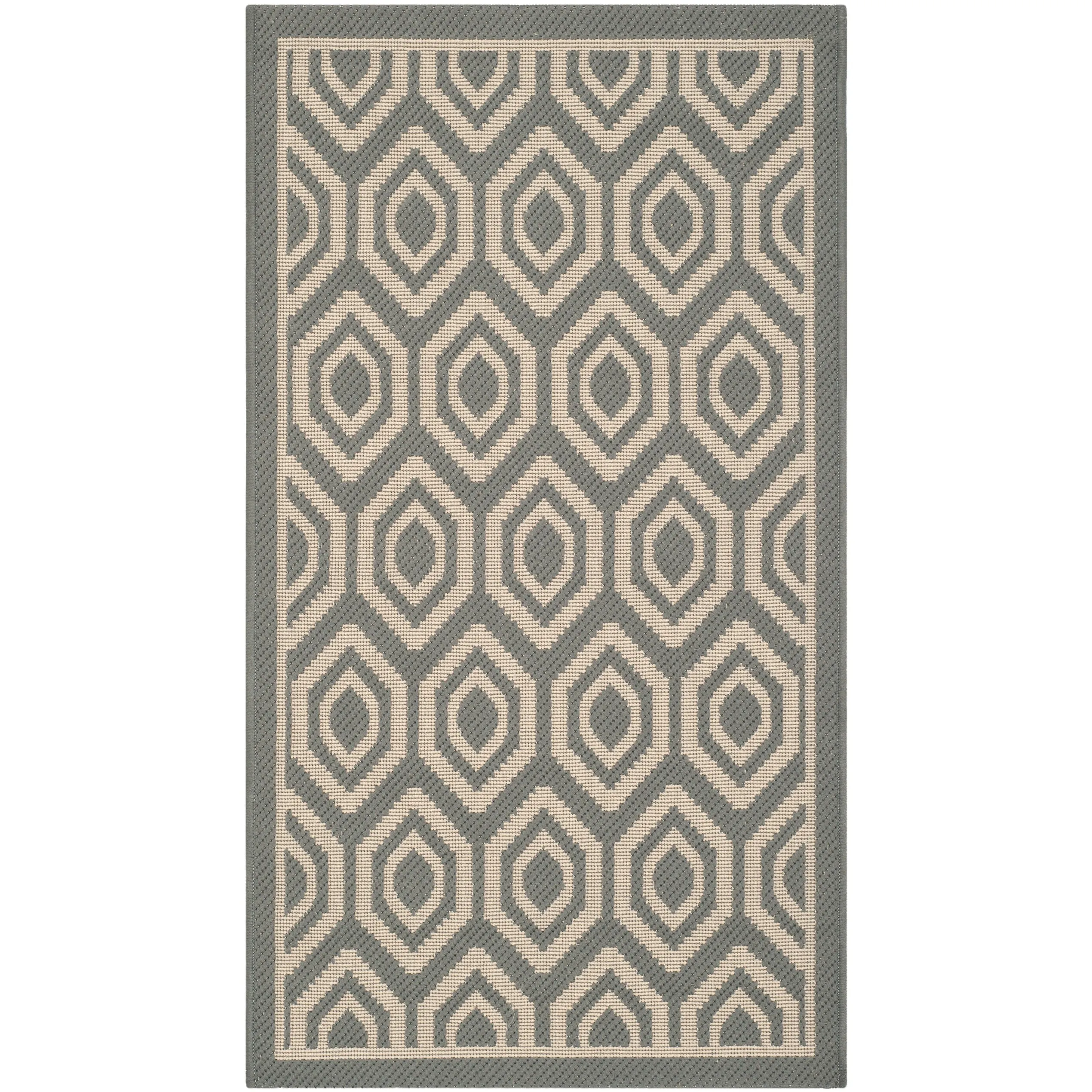 SAFAVIEH Courtyard Carolee Indoor/ Outdoor Patio Backyard Rug
