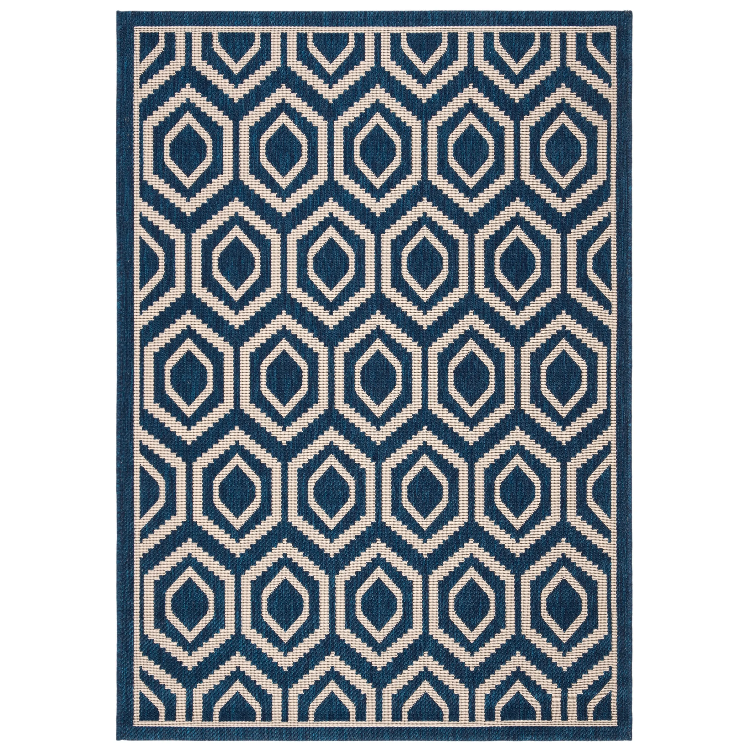 SAFAVIEH Courtyard Carolee Indoor/ Outdoor Patio Backyard Rug