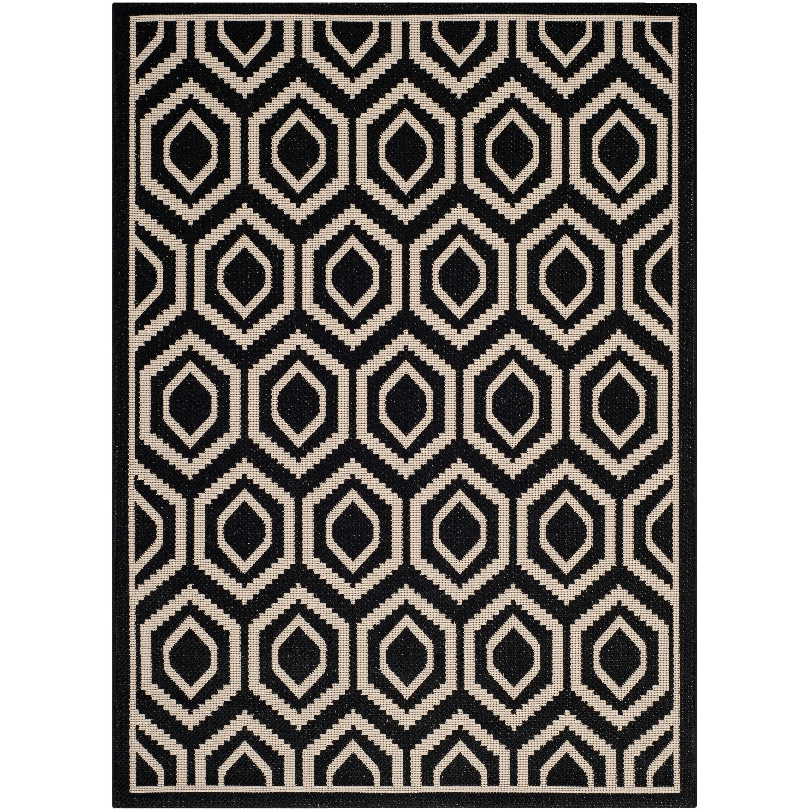 SAFAVIEH Courtyard Carolee Indoor/ Outdoor Patio Backyard Rug