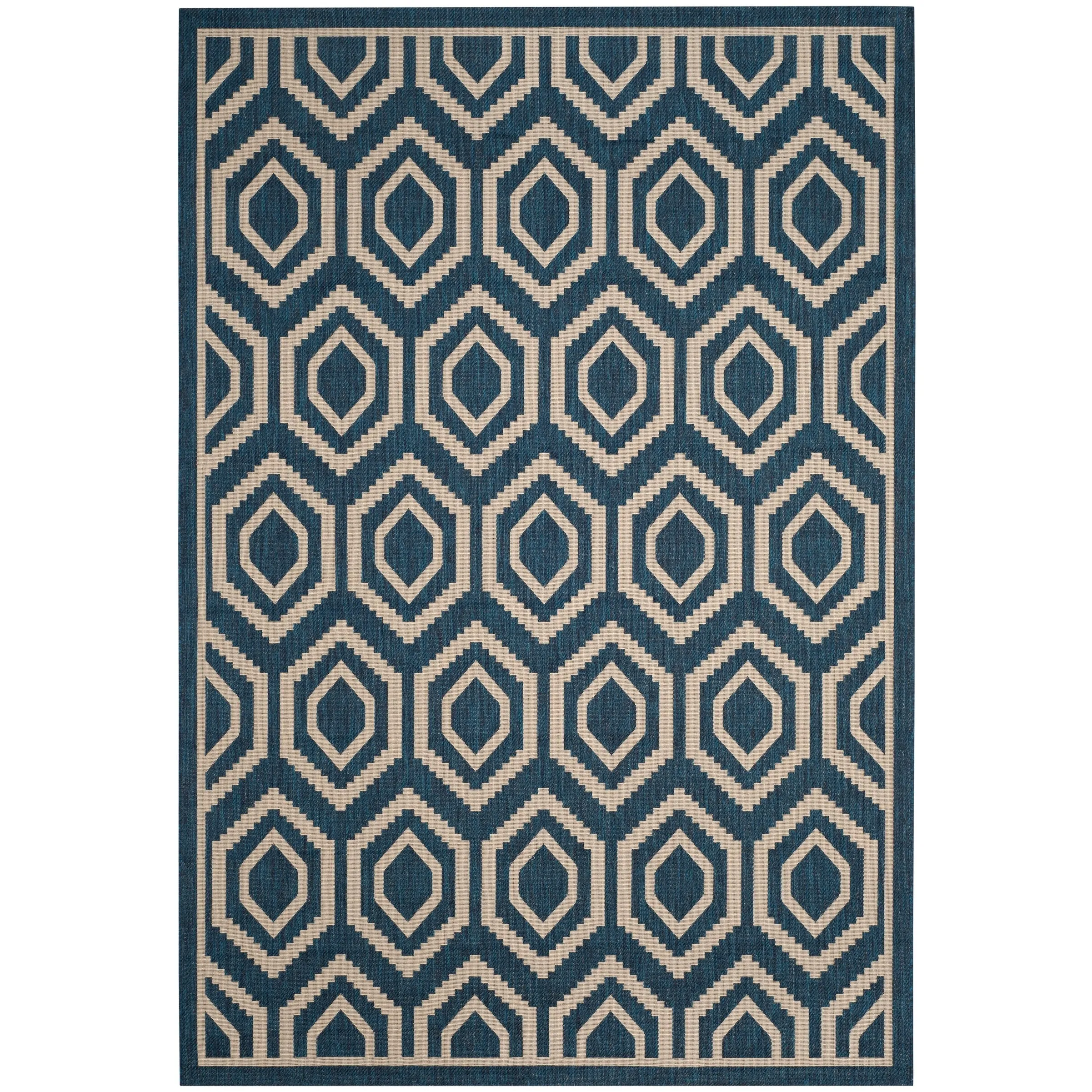 SAFAVIEH Courtyard Carolee Indoor/ Outdoor Patio Backyard Rug
