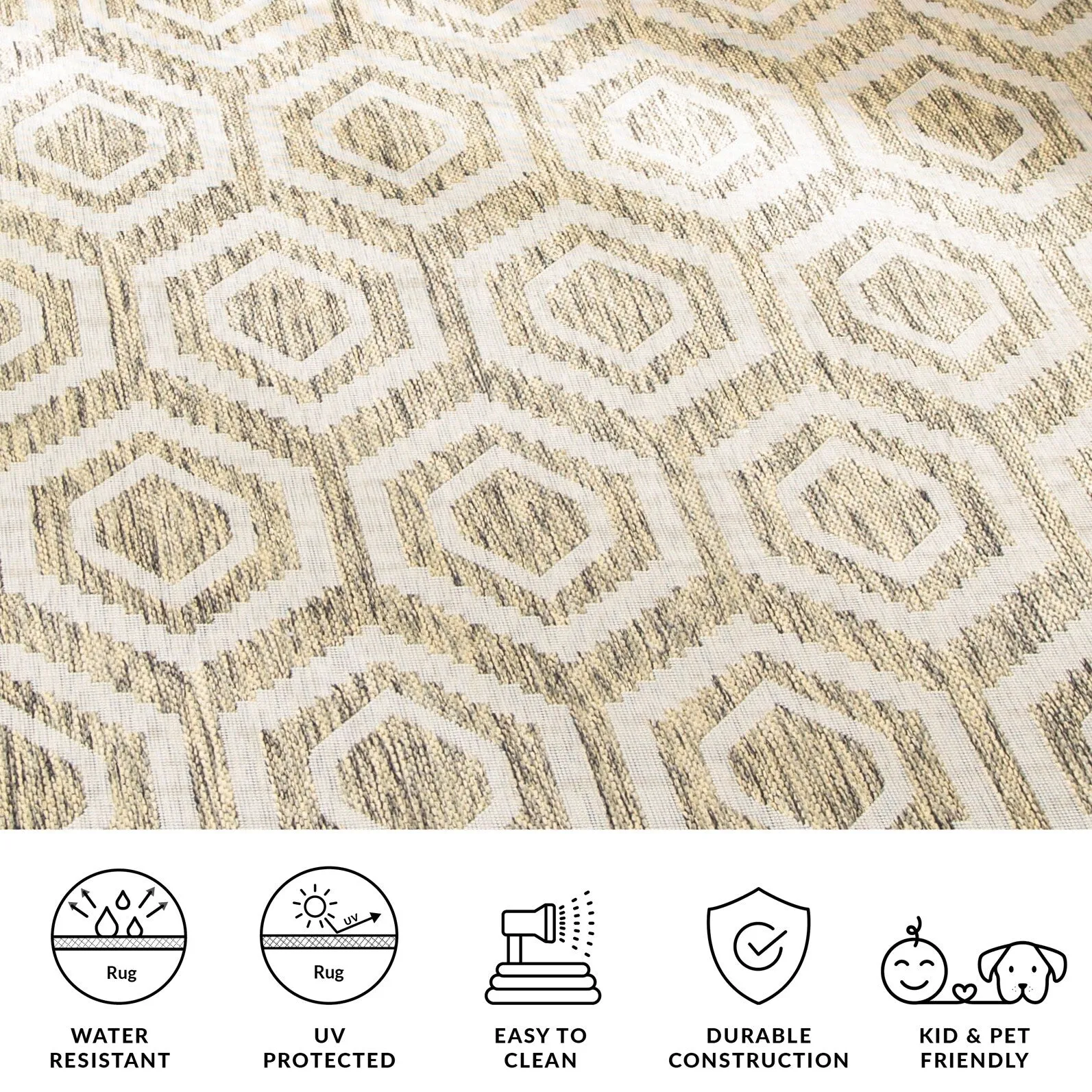 SAFAVIEH Courtyard Carolee Indoor/ Outdoor Patio Backyard Rug