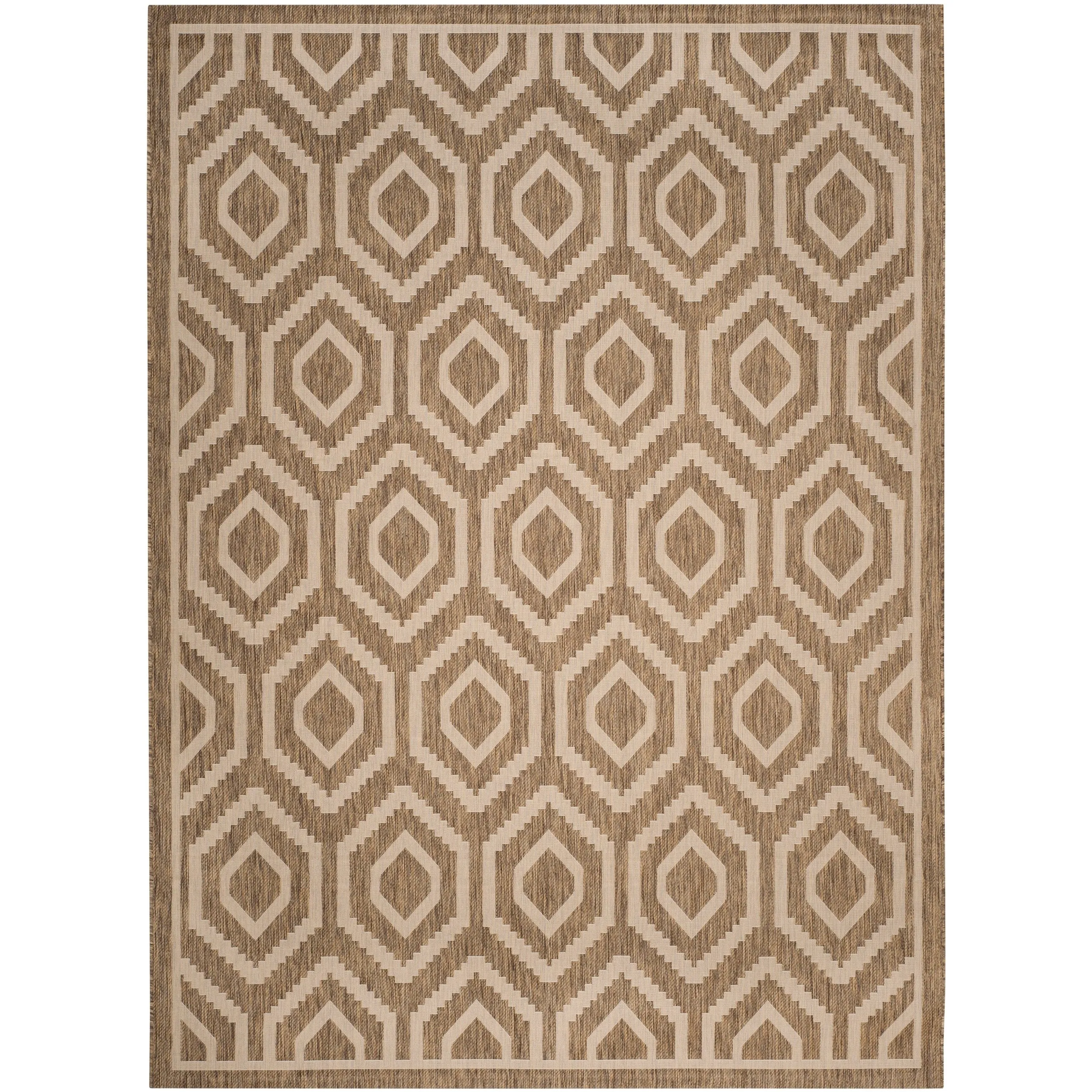 SAFAVIEH Courtyard Carolee Indoor/ Outdoor Patio Backyard Rug