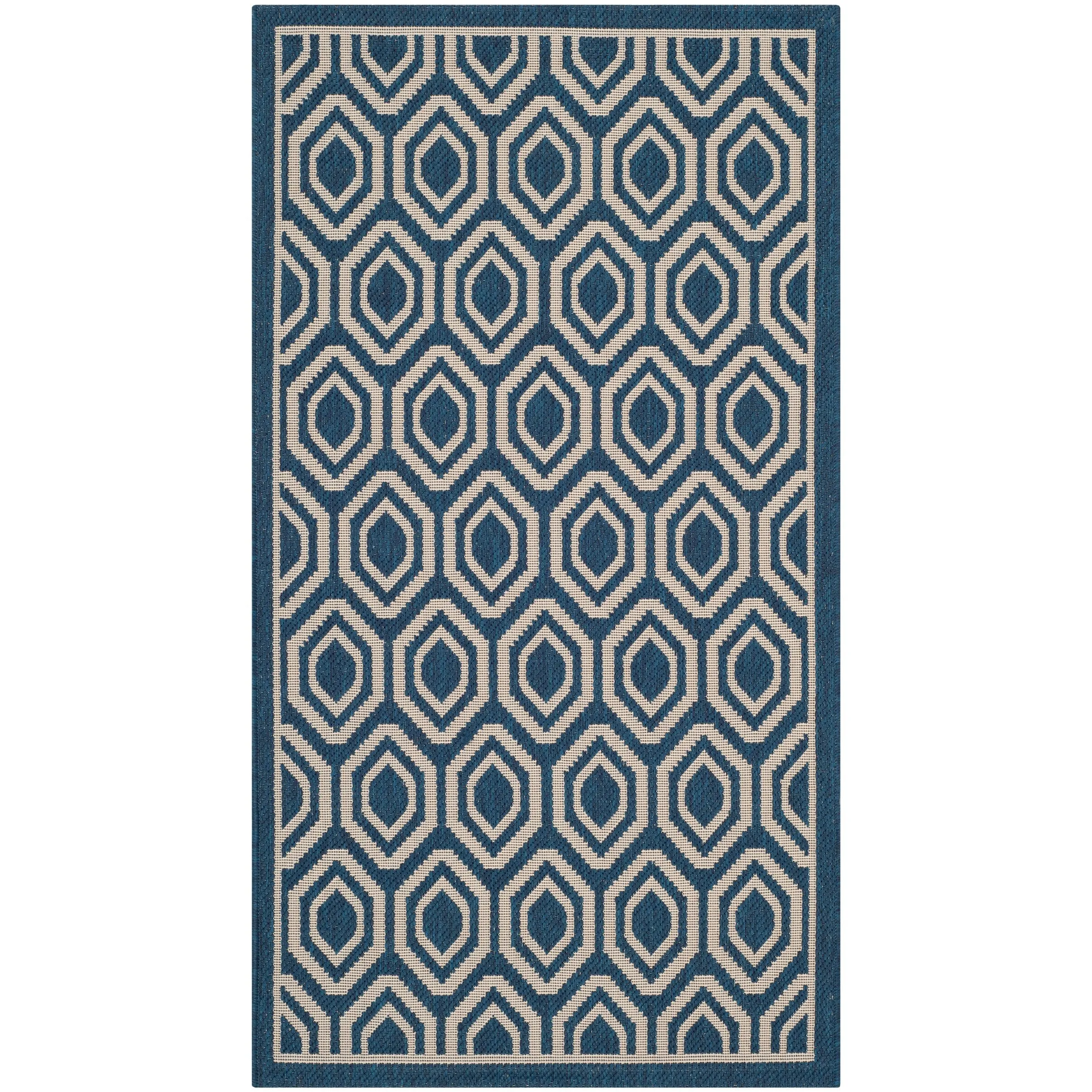 SAFAVIEH Courtyard Carolee Indoor/ Outdoor Patio Backyard Rug