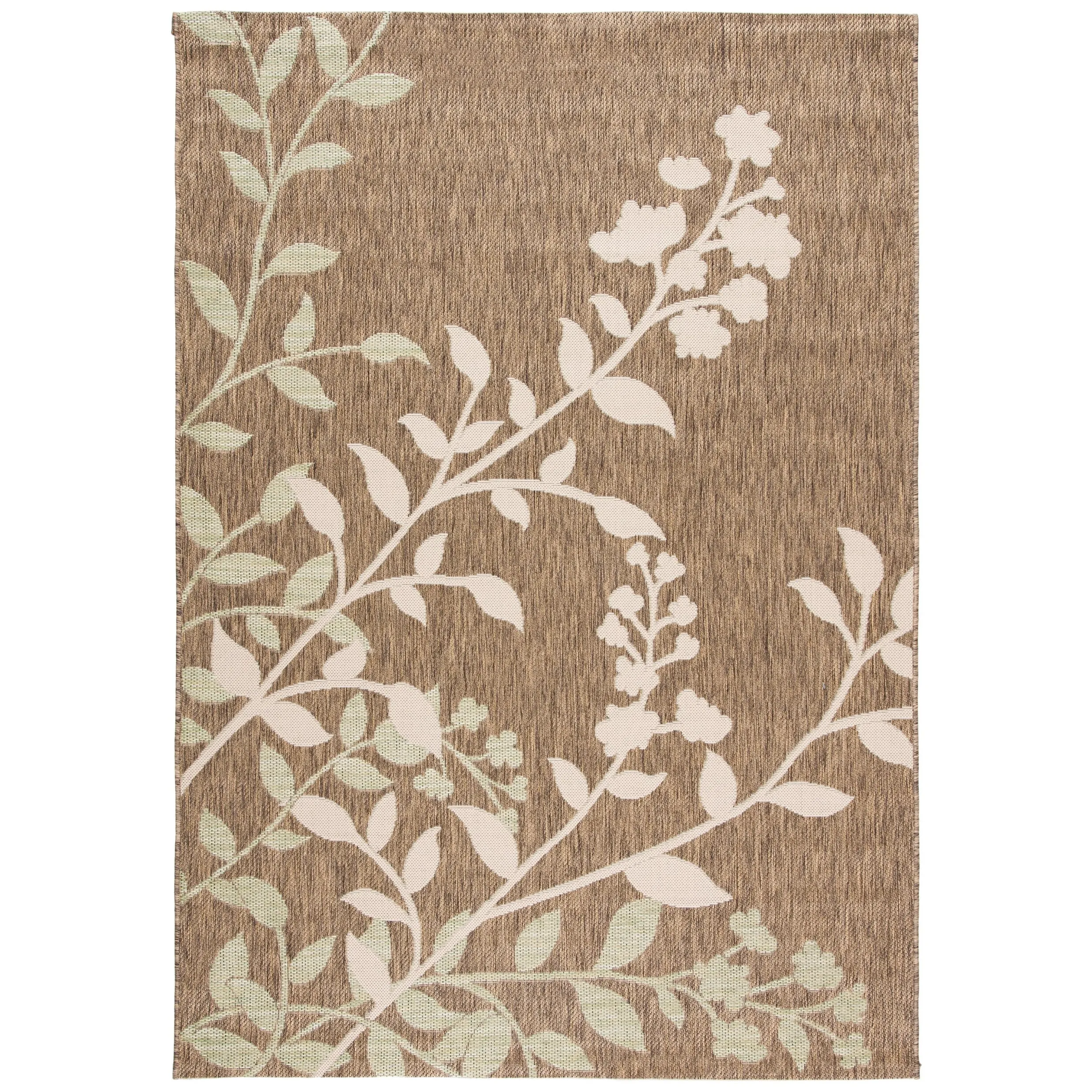 SAFAVIEH Courtyard Edine Botanical Indoor/ Outdoor Waterproof Patio Backyard