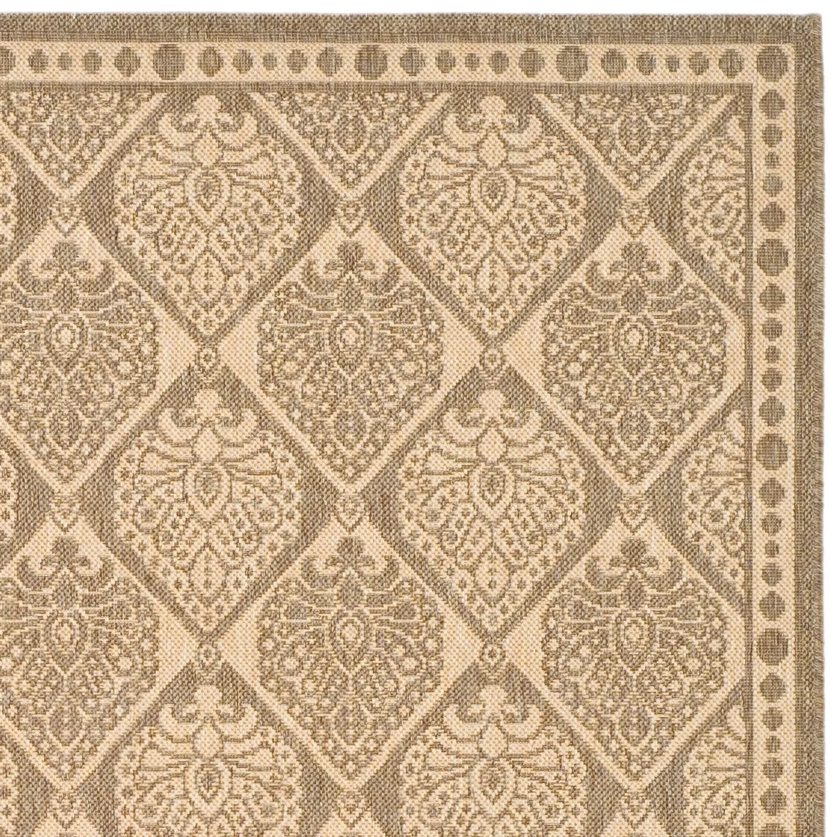 SAFAVIEH Courtyard Evangelina Indoor/ Outdoor Waterproof Patio Backyard Rug