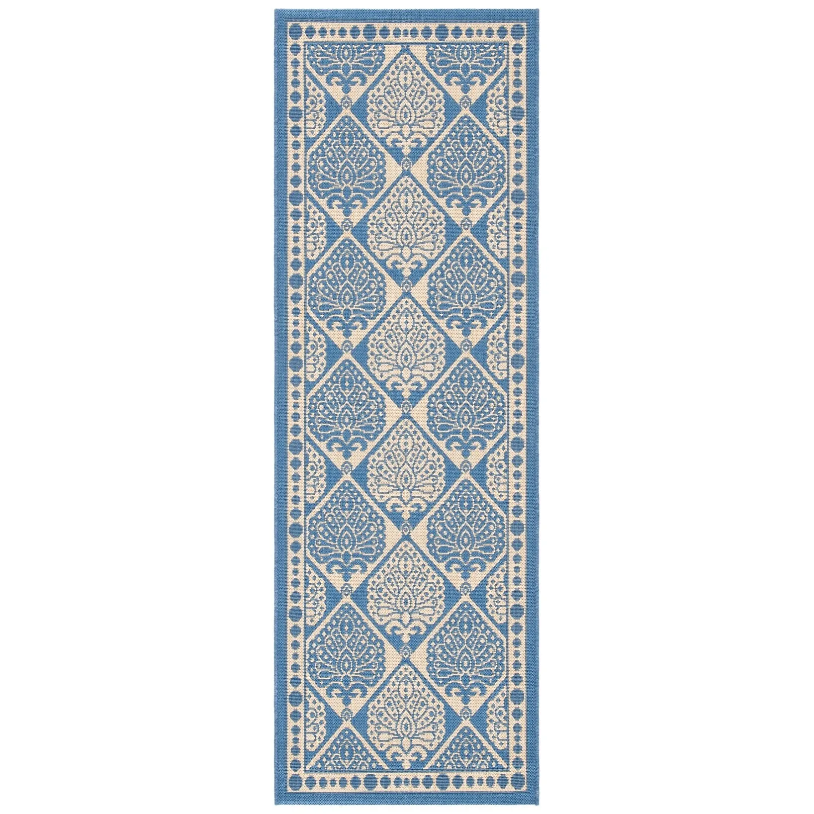 SAFAVIEH Courtyard Evangelina Indoor/ Outdoor Waterproof Patio Backyard Rug