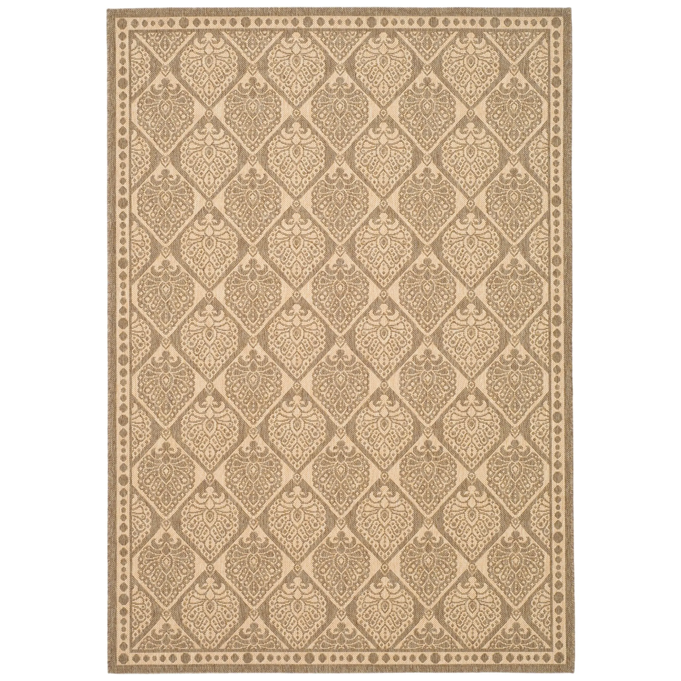 SAFAVIEH Courtyard Evangelina Indoor/ Outdoor Waterproof Patio Backyard Rug