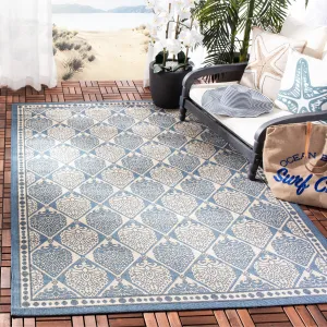 SAFAVIEH Courtyard Evangelina Indoor/ Outdoor Waterproof Patio Backyard Rug