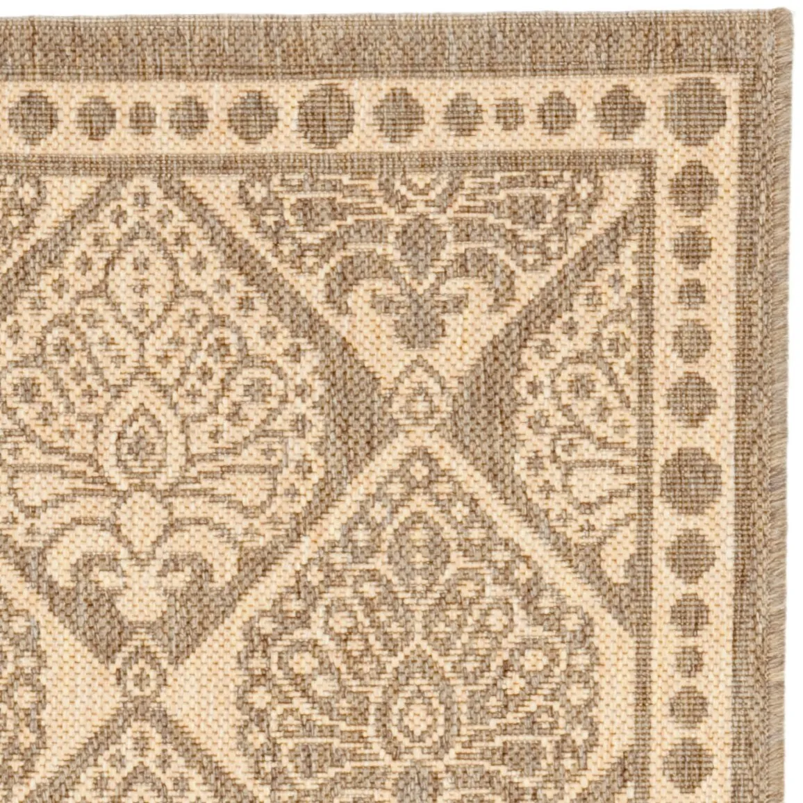 SAFAVIEH Courtyard Evangelina Indoor/ Outdoor Waterproof Patio Backyard Rug