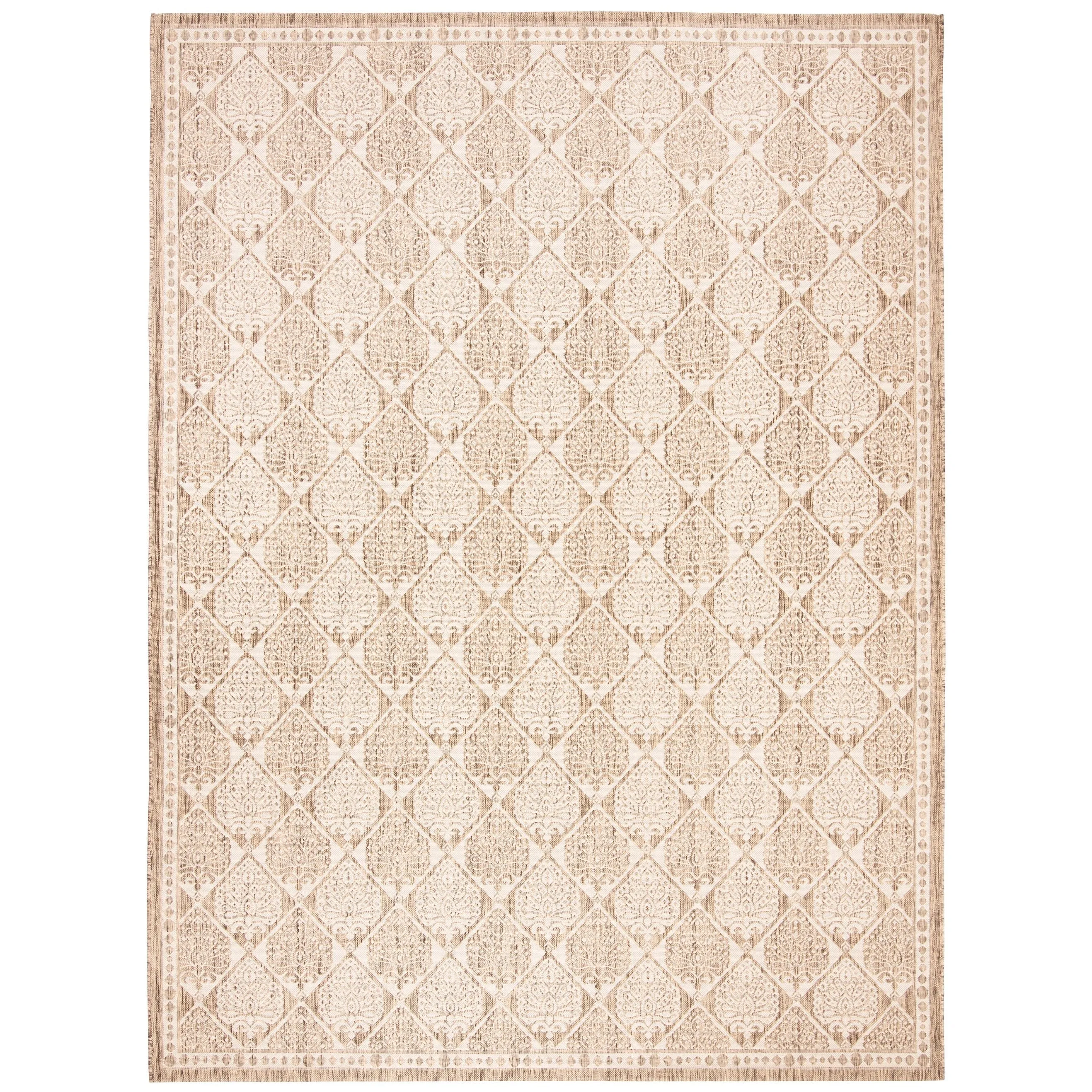 SAFAVIEH Courtyard Evangelina Indoor/ Outdoor Waterproof Patio Backyard Rug