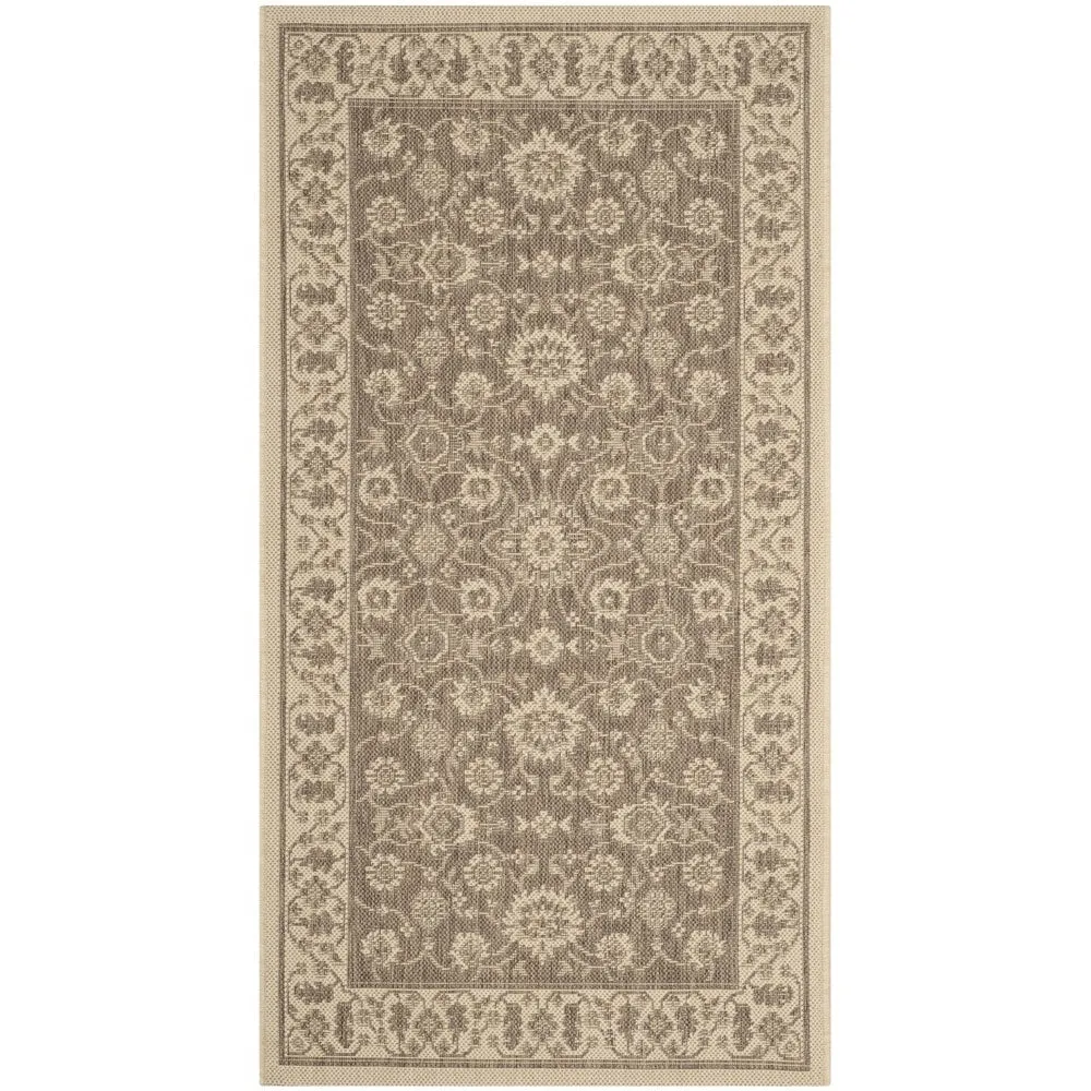 SAFAVIEH Courtyard Felicitas Indoor/ Outdoor Waterproof Patio Backyard Rug
