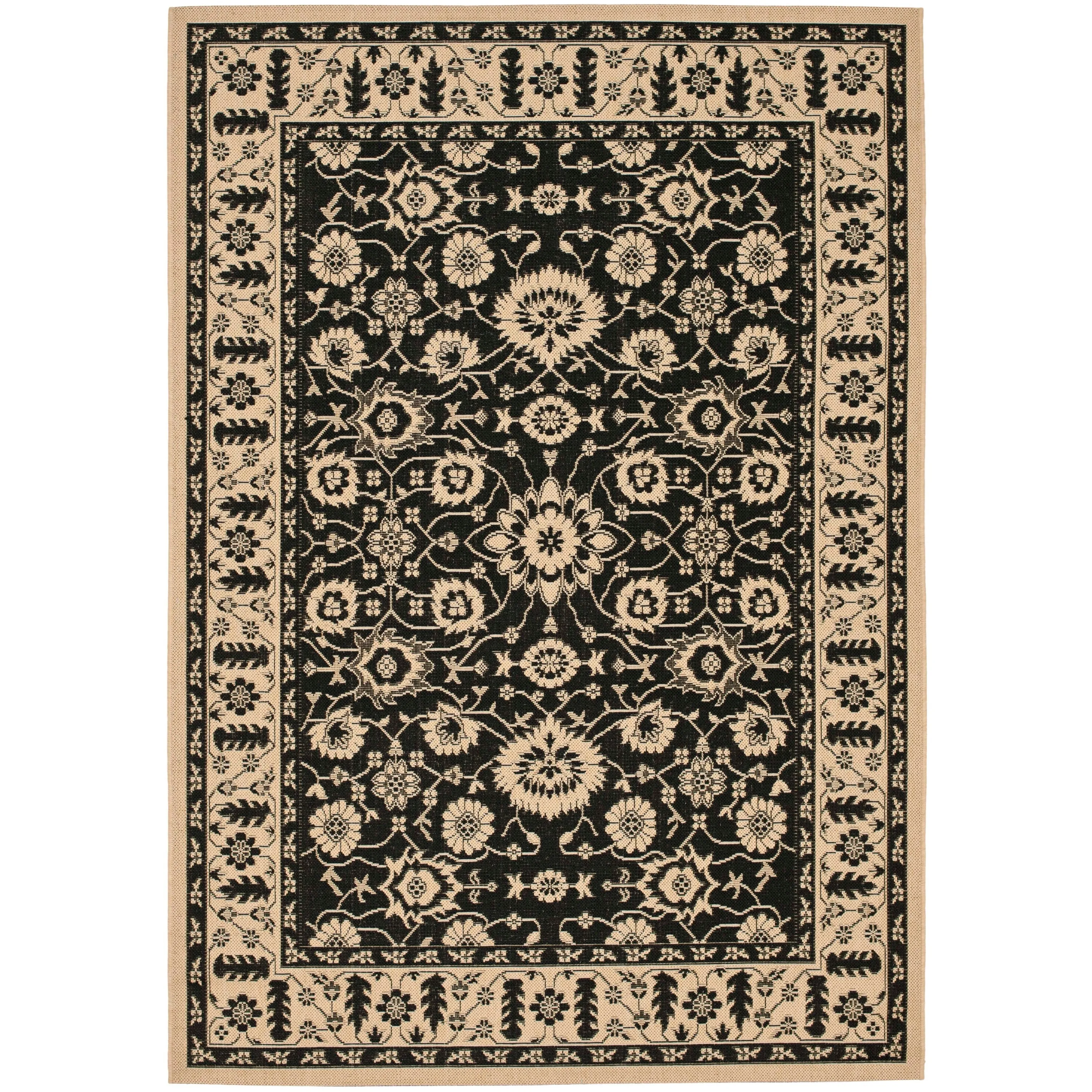 SAFAVIEH Courtyard Felicitas Indoor/ Outdoor Waterproof Patio Backyard Rug