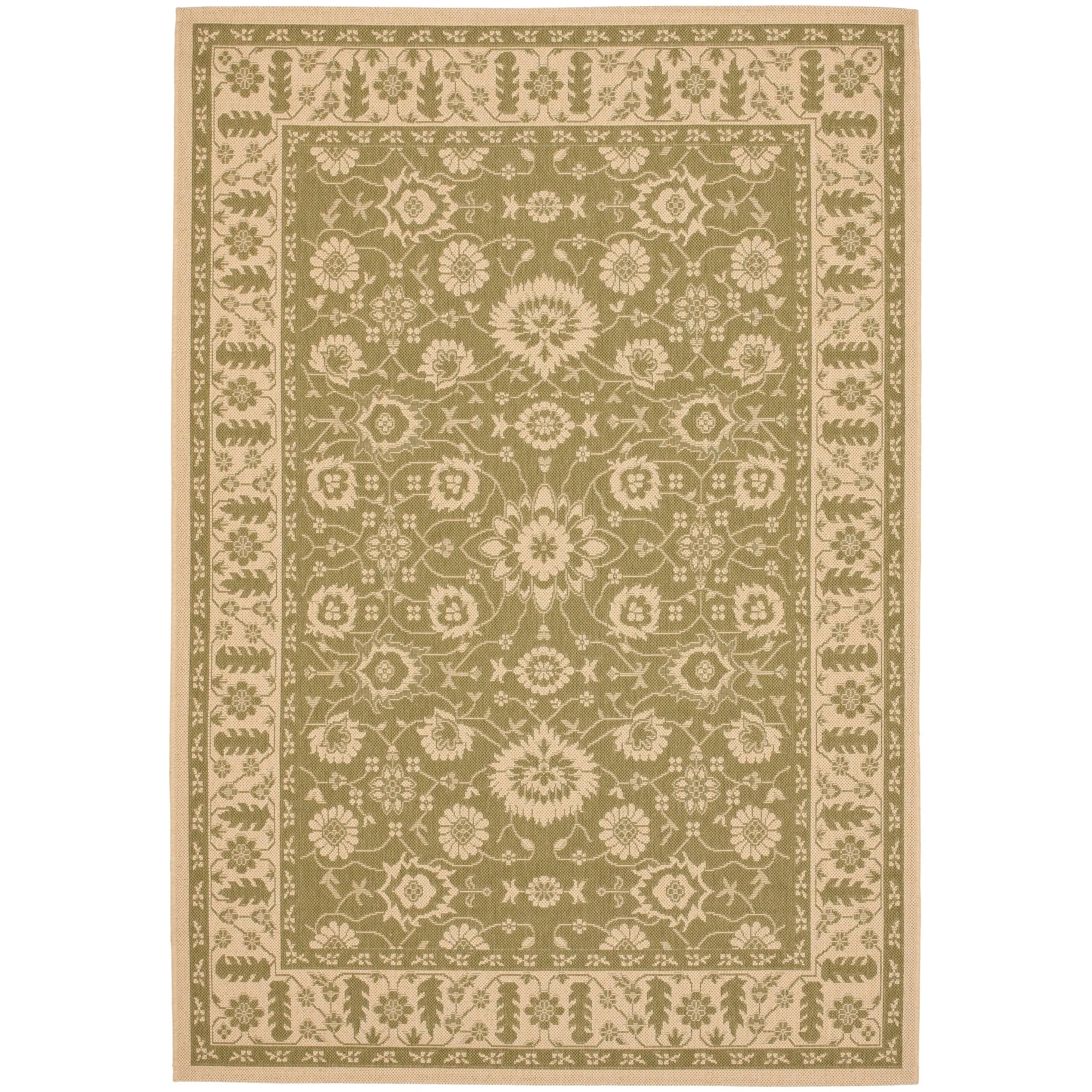 SAFAVIEH Courtyard Felicitas Indoor/ Outdoor Waterproof Patio Backyard Rug