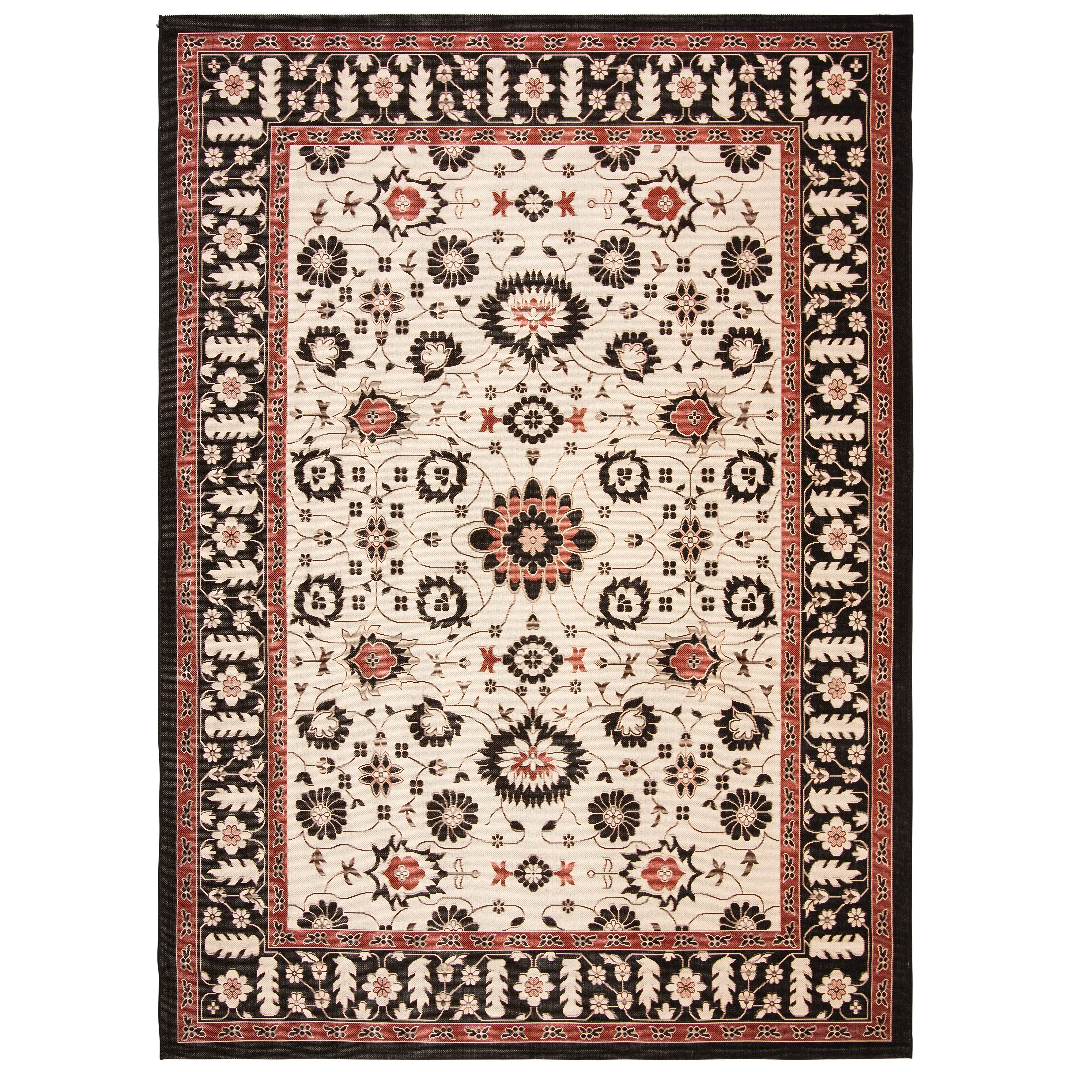 SAFAVIEH Courtyard Felicitas Indoor/ Outdoor Waterproof Patio Backyard Rug