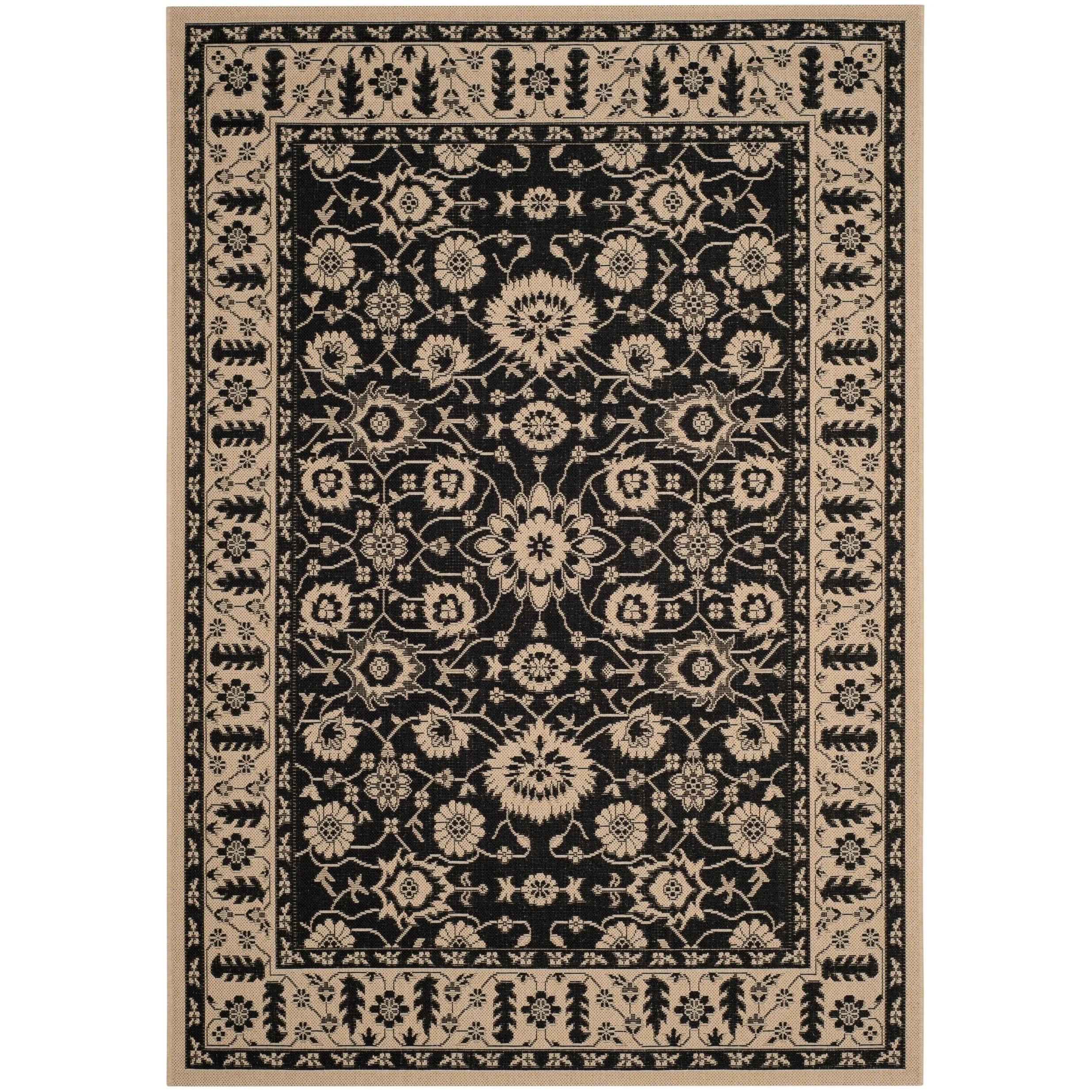 SAFAVIEH Courtyard Felicitas Indoor/ Outdoor Waterproof Patio Backyard Rug