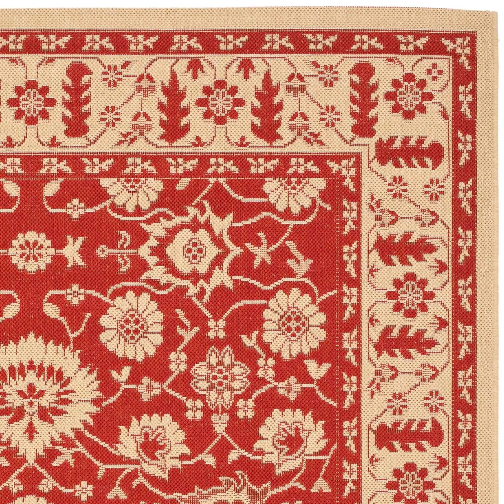 SAFAVIEH Courtyard Felicitas Indoor/ Outdoor Waterproof Patio Backyard Rug