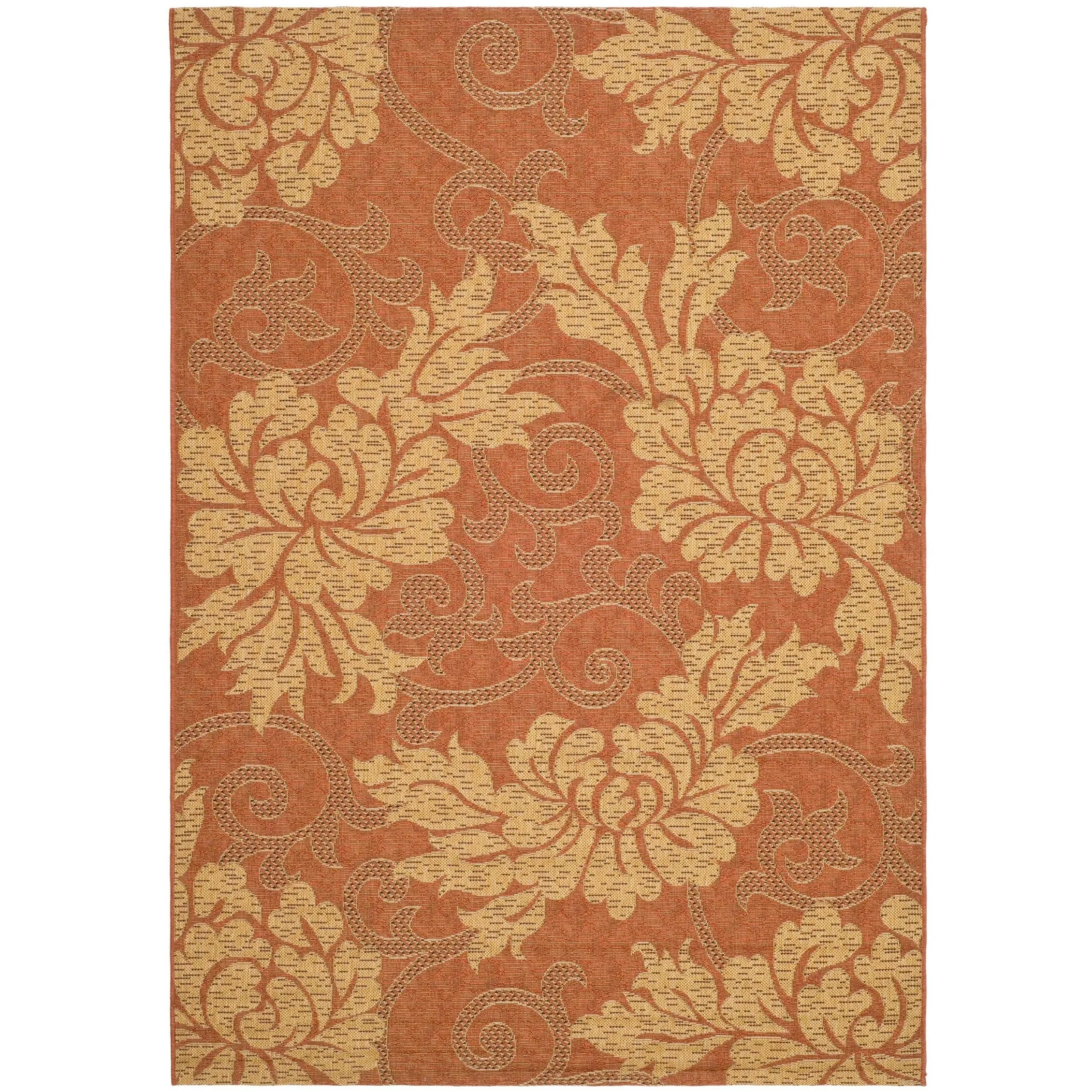 SAFAVIEH Courtyard Genuta Indoor/ Outdoor Waterproof Patio Backyard Rug