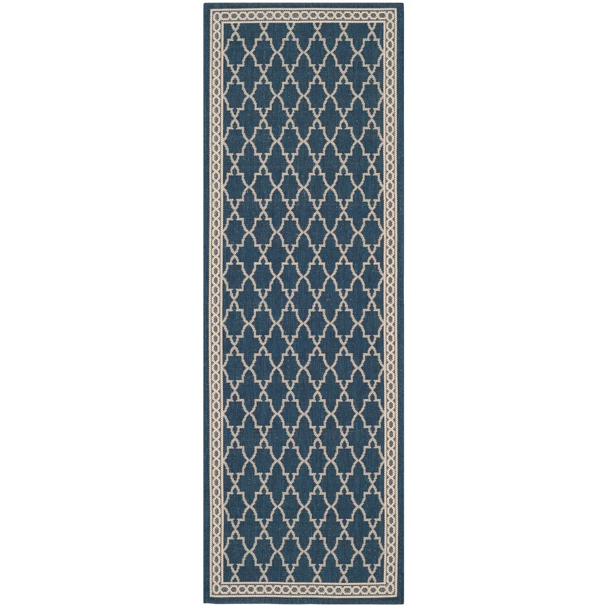 SAFAVIEH Courtyard Janell Trellis Indoor/ Outdoor Waterproof Patio Backyard Rug