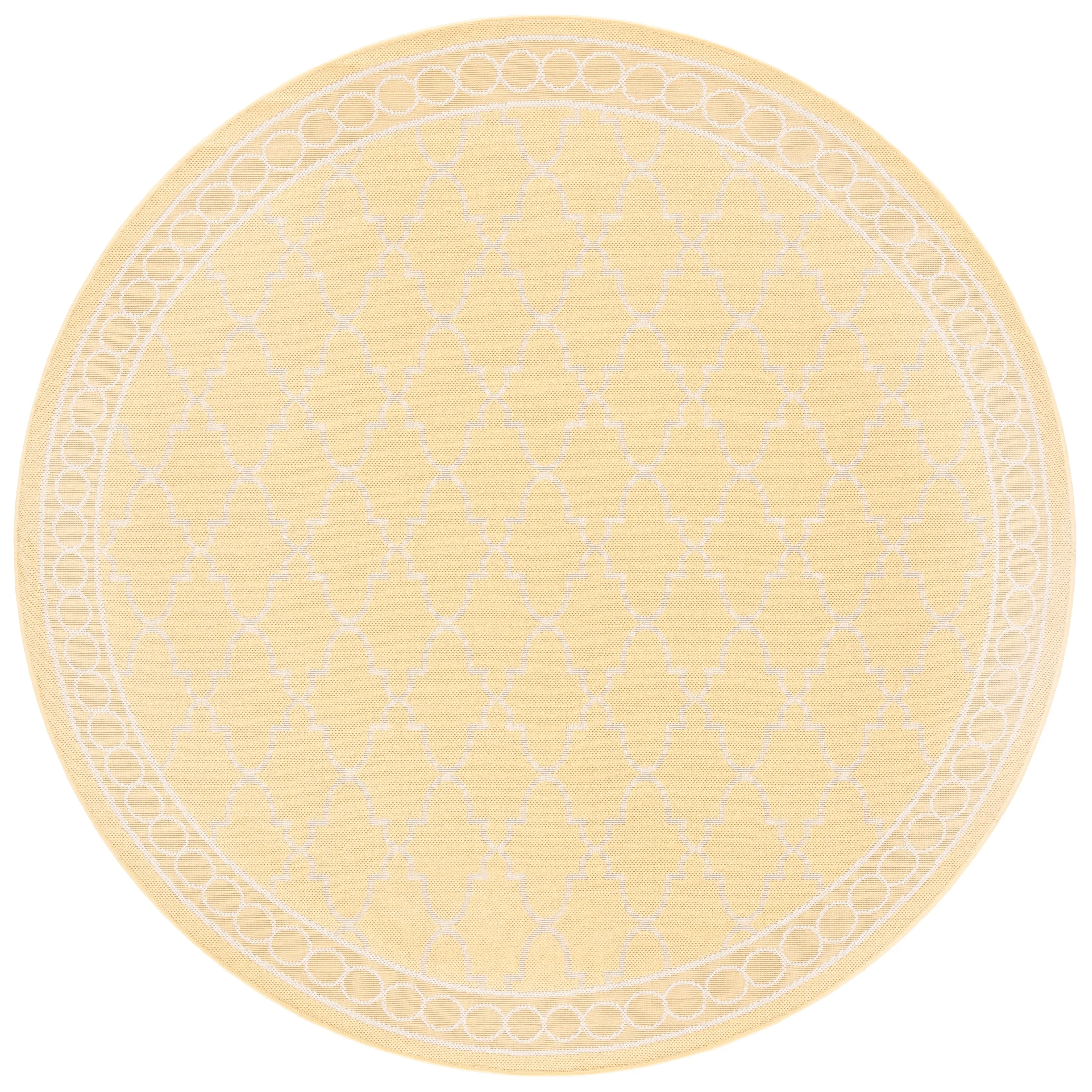 SAFAVIEH Courtyard Janell Trellis Indoor/ Outdoor Waterproof Patio Backyard Rug