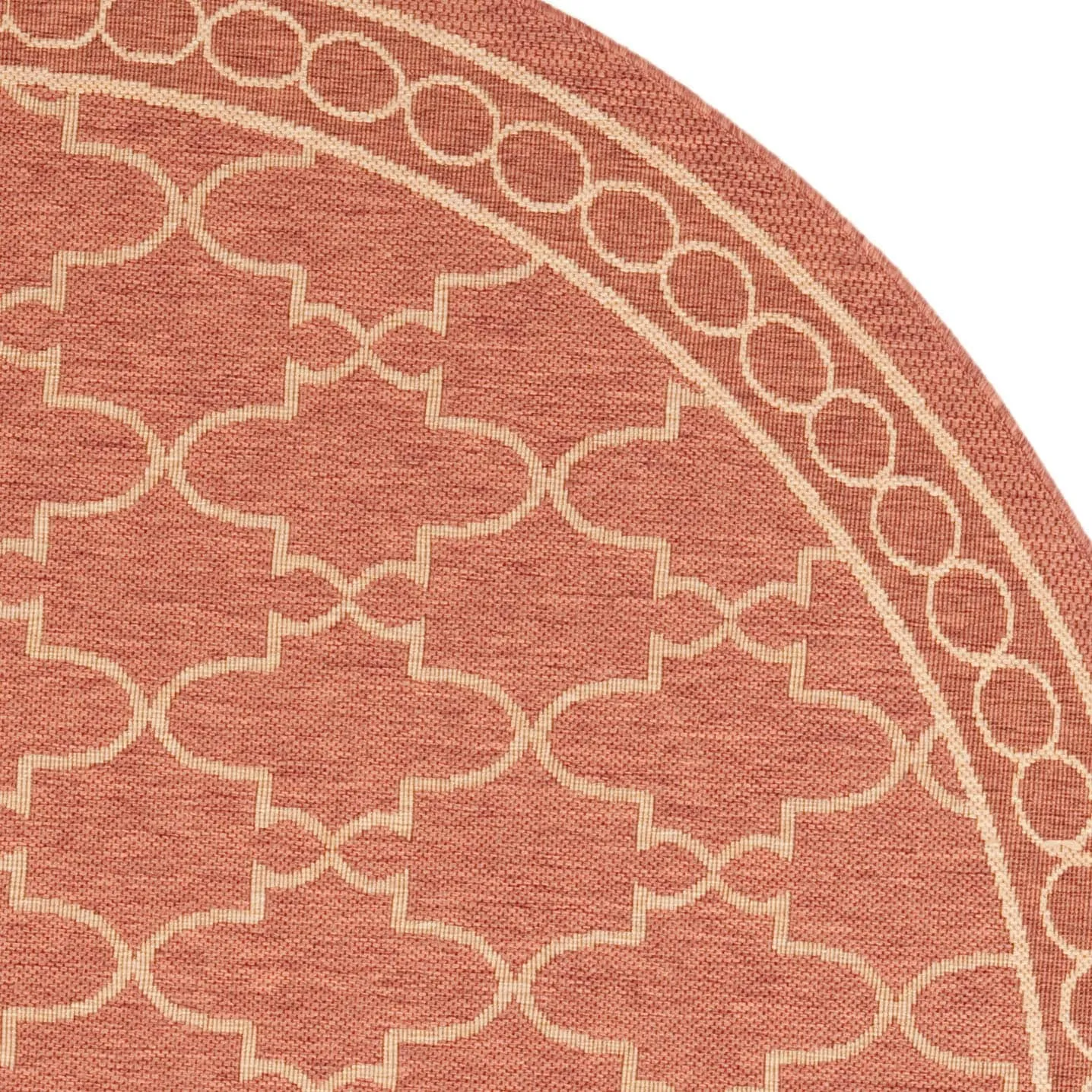 SAFAVIEH Courtyard Janell Trellis Indoor/ Outdoor Waterproof Patio Backyard Rug