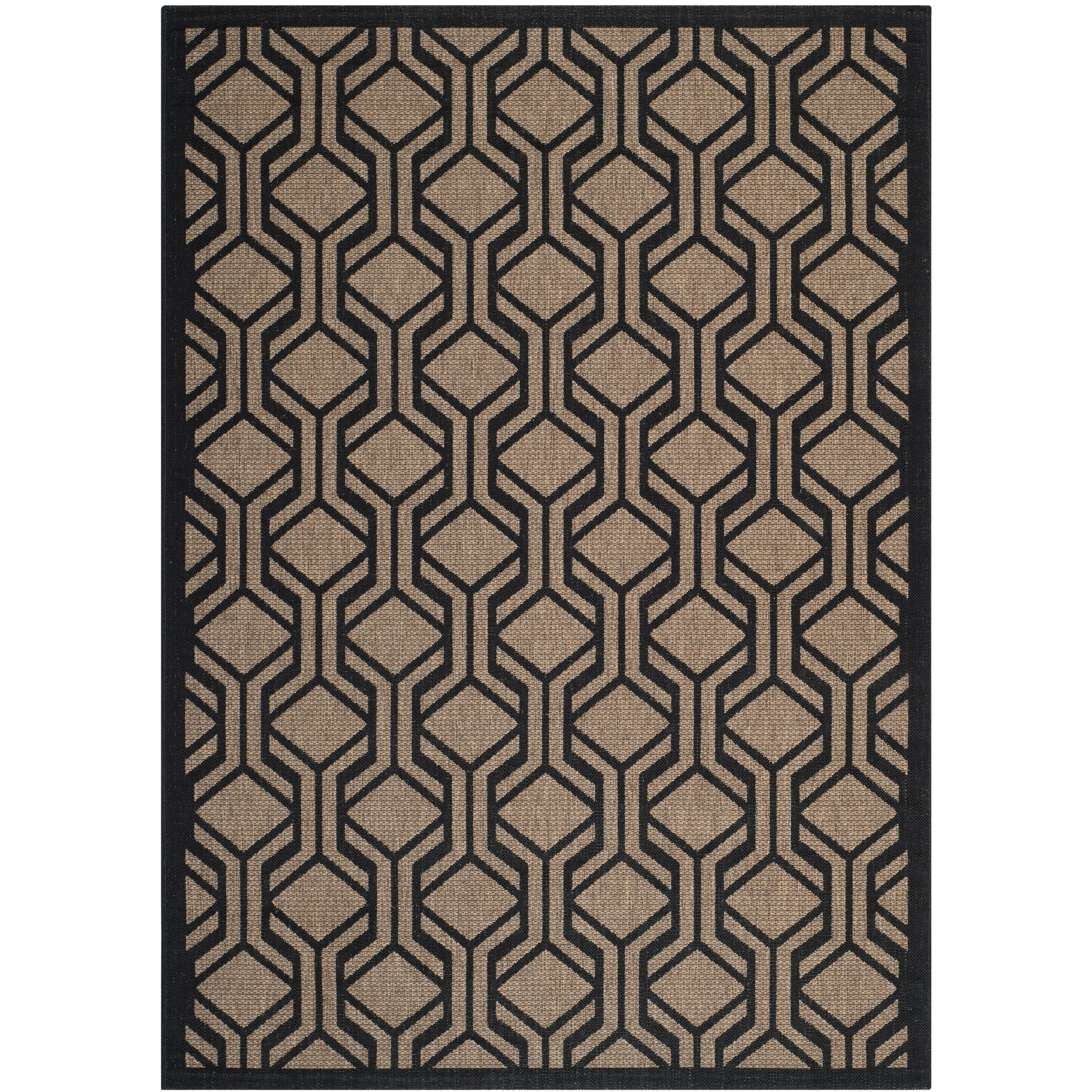 SAFAVIEH Courtyard Jeanine Indoor/ Outdoor Waterproof Patio Backyard Rug