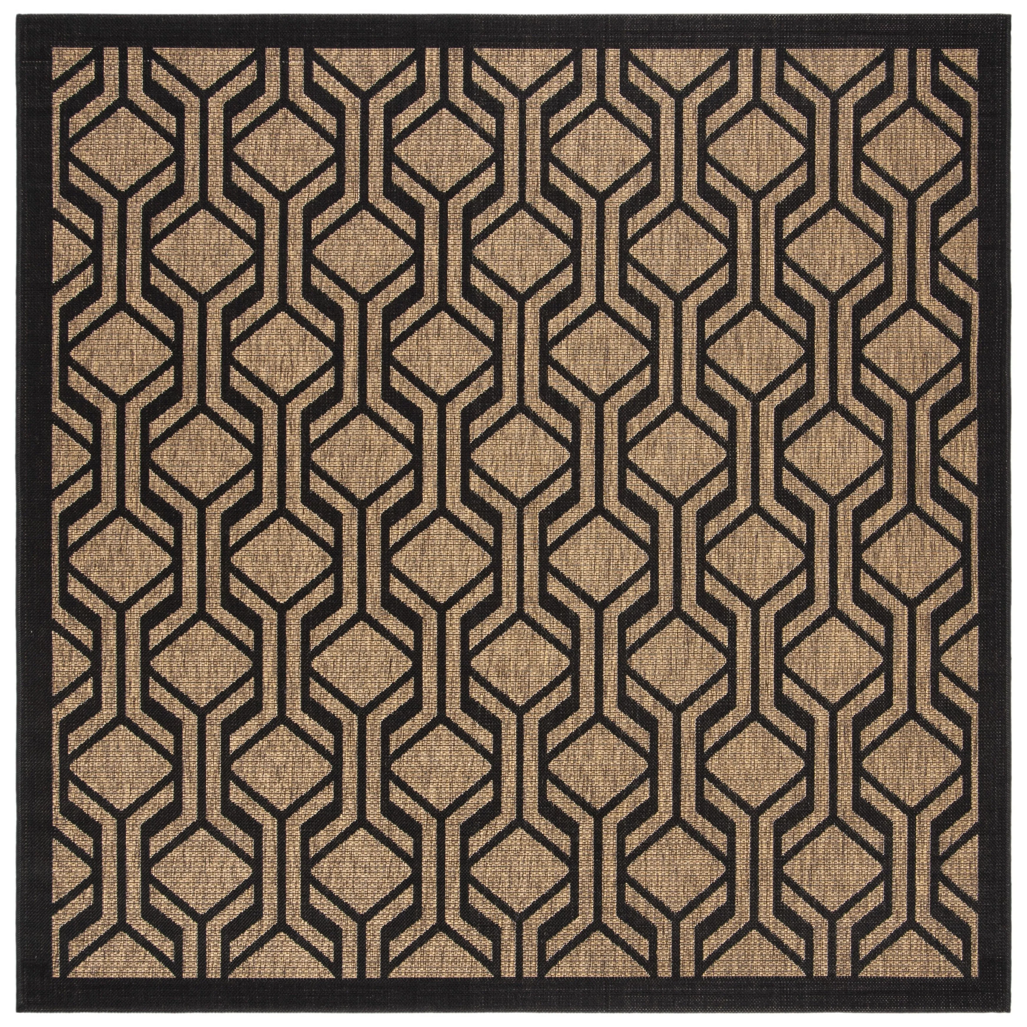 SAFAVIEH Courtyard Jeanine Indoor/ Outdoor Waterproof Patio Backyard Rug