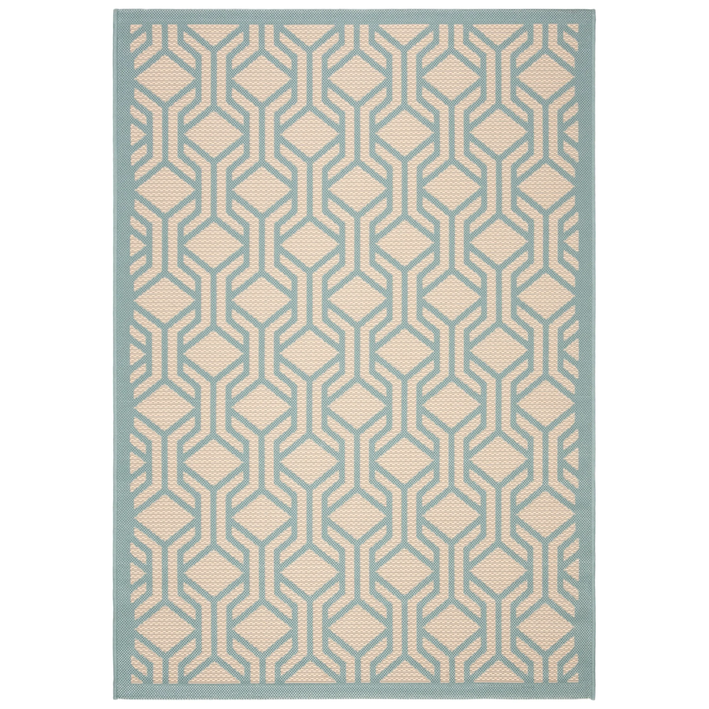 SAFAVIEH Courtyard Jeanine Indoor/ Outdoor Waterproof Patio Backyard Rug