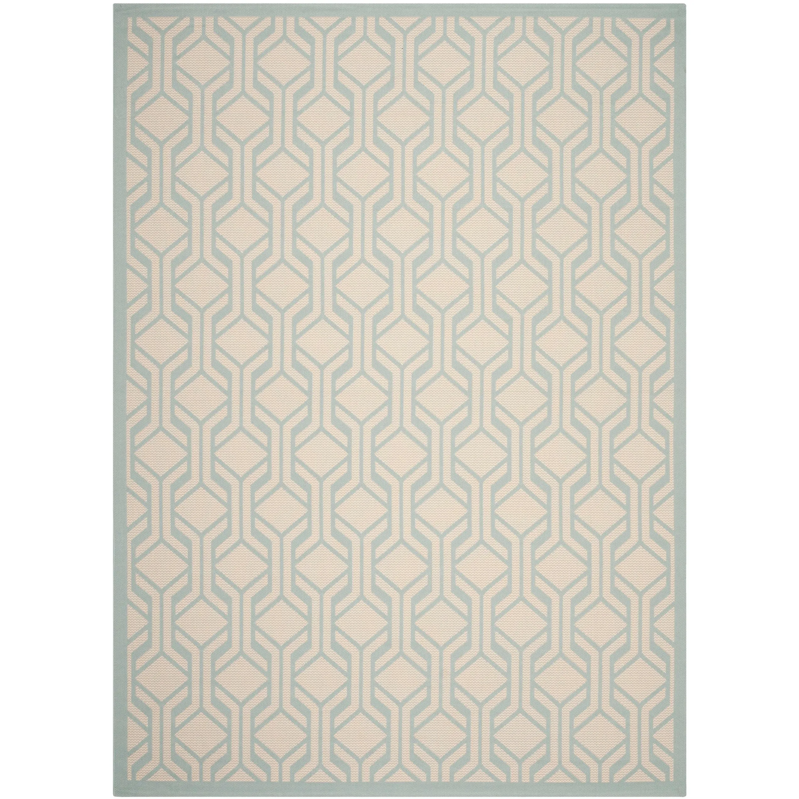 SAFAVIEH Courtyard Jeanine Indoor/ Outdoor Waterproof Patio Backyard Rug