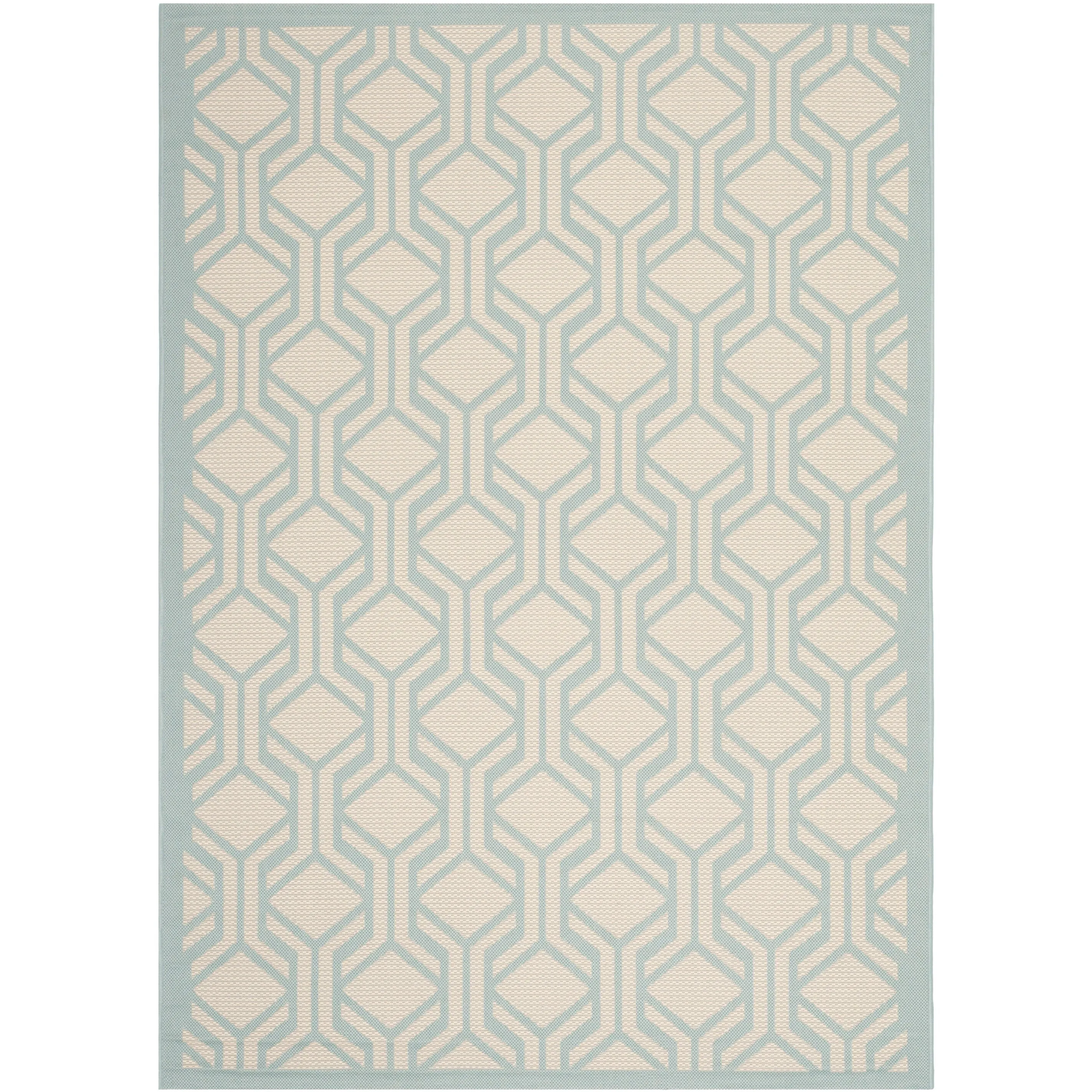 SAFAVIEH Courtyard Jeanine Indoor/ Outdoor Waterproof Patio Backyard Rug