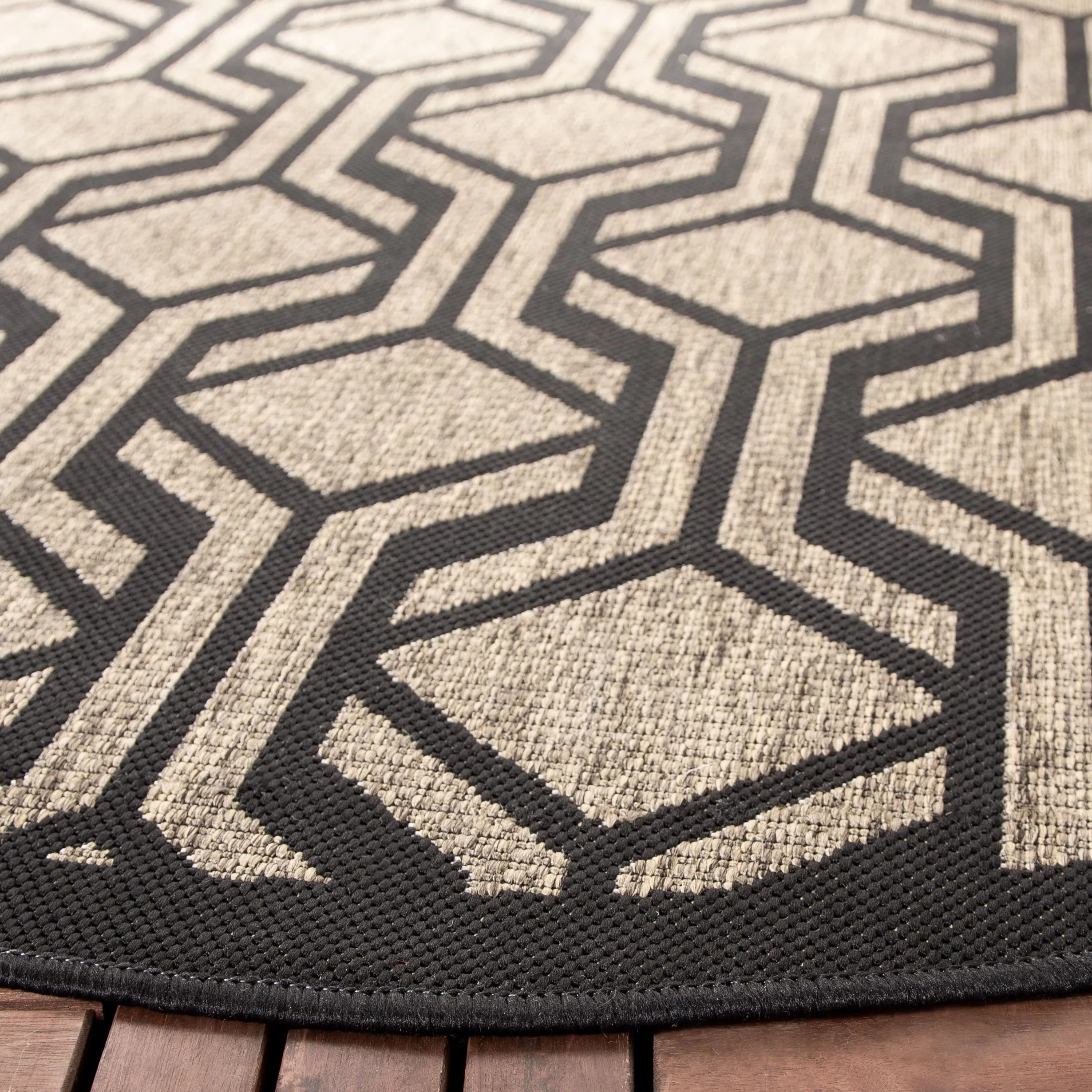 SAFAVIEH Courtyard Jeanine Indoor/ Outdoor Waterproof Patio Backyard Rug