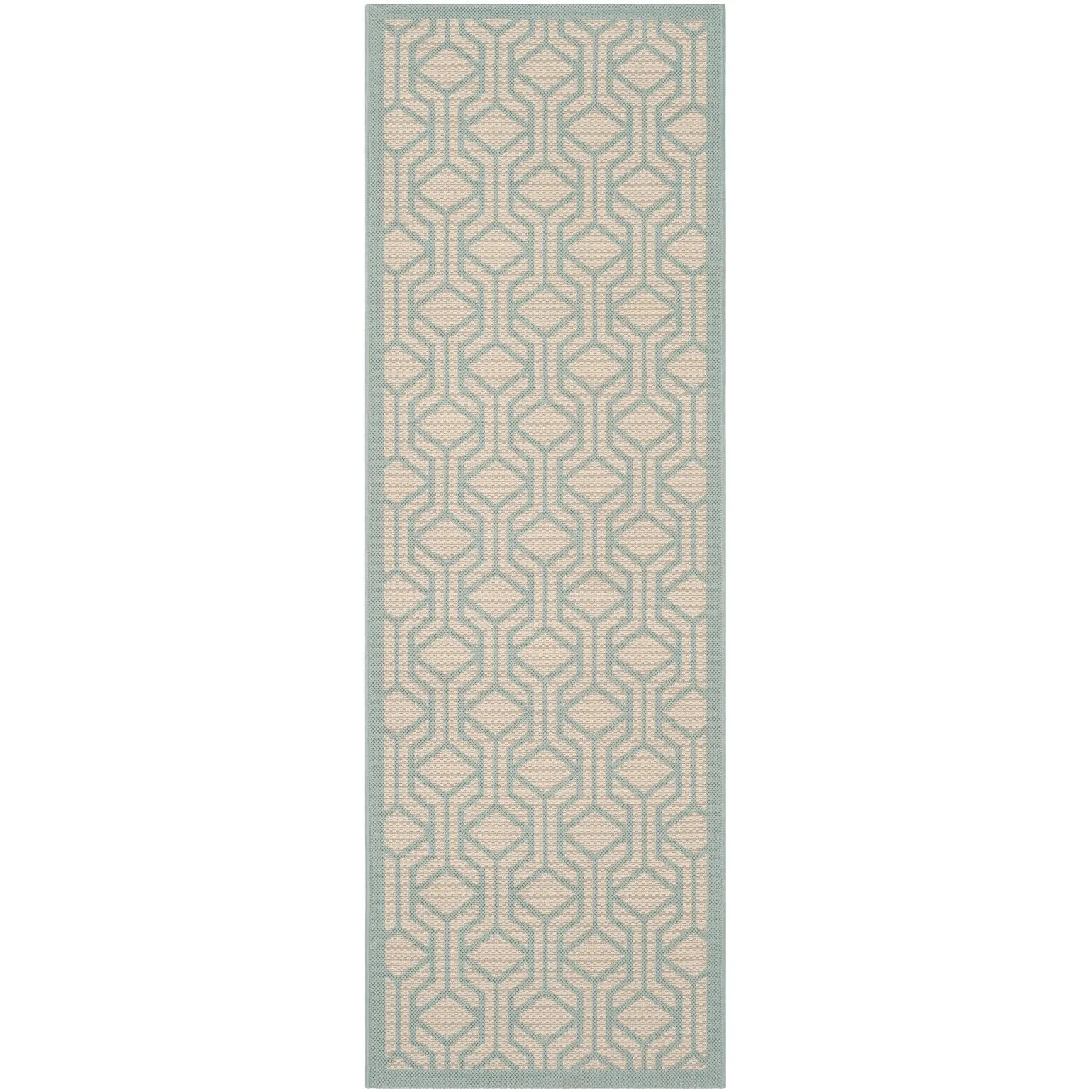 SAFAVIEH Courtyard Jeanine Indoor/ Outdoor Waterproof Patio Backyard Rug