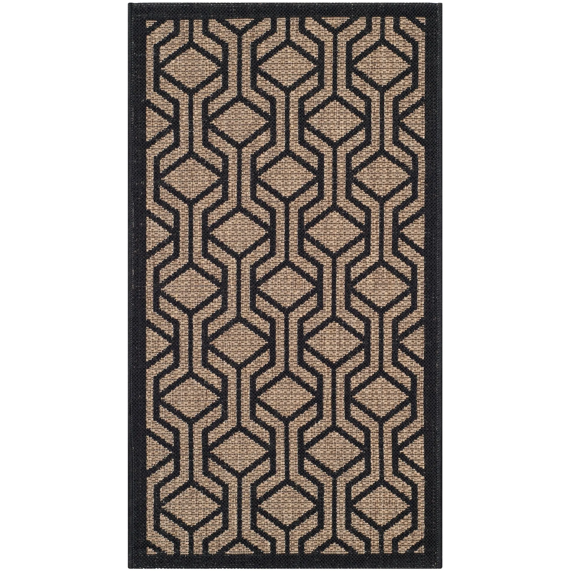 SAFAVIEH Courtyard Jeanine Indoor/ Outdoor Waterproof Patio Backyard Rug