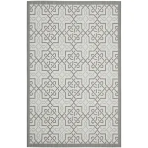 SAFAVIEH Courtyard Liisbet Indoor/ Outdoor Waterproof Patio Backyard Rug