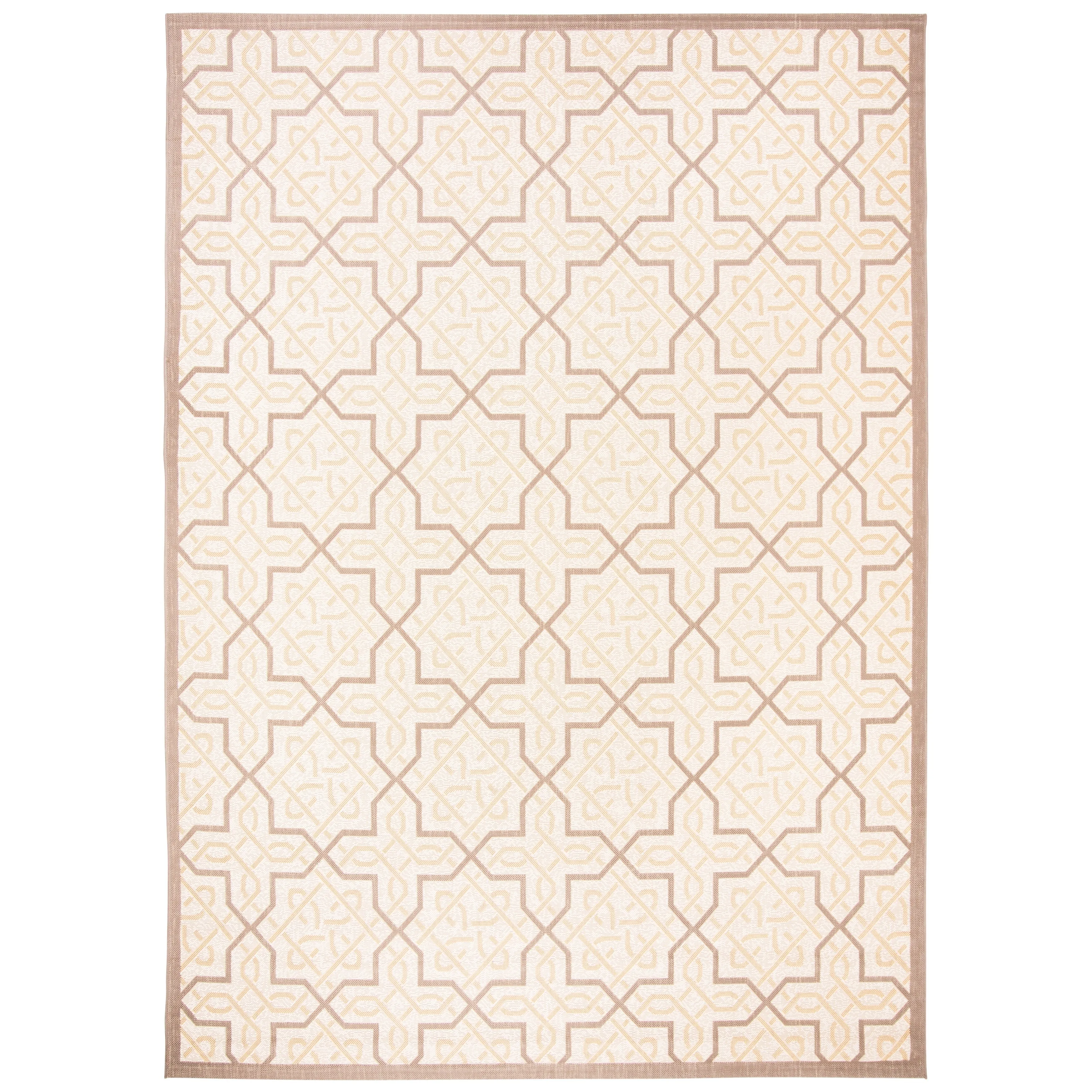 SAFAVIEH Courtyard Liisbet Indoor/ Outdoor Waterproof Patio Backyard Rug