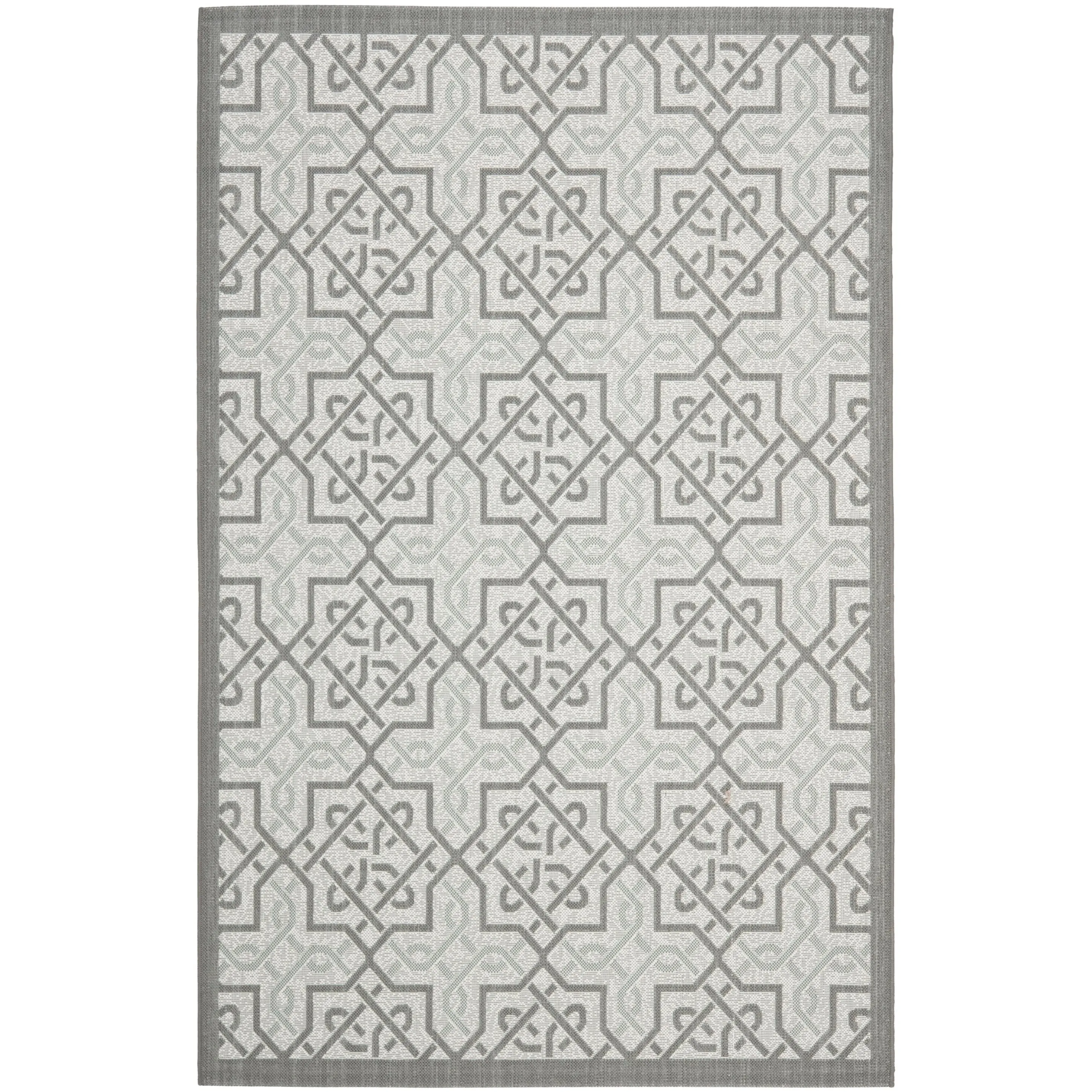 SAFAVIEH Courtyard Liisbet Indoor/ Outdoor Waterproof Patio Backyard Rug