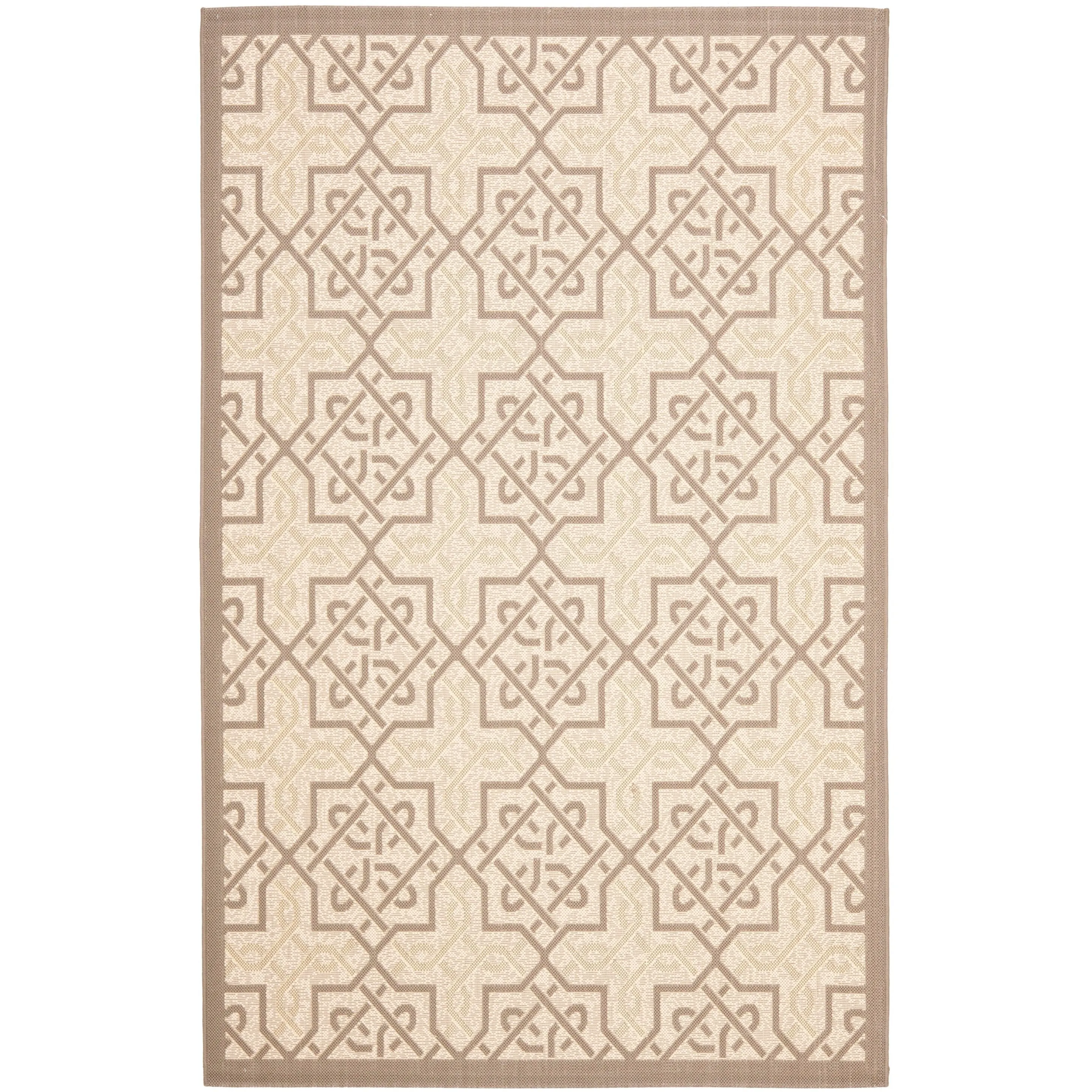 SAFAVIEH Courtyard Liisbet Indoor/ Outdoor Waterproof Patio Backyard Rug