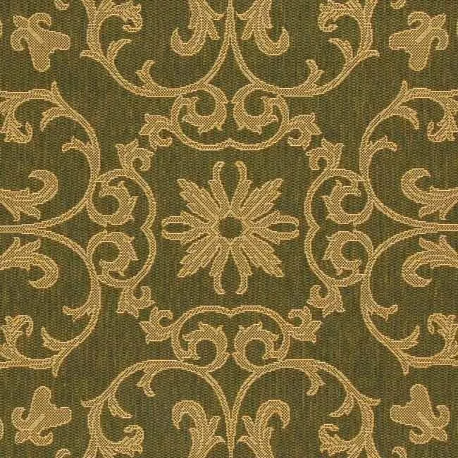 SAFAVIEH Courtyard Lineke Indoor/ Outdoor Waterproof Patio Backyard Rug