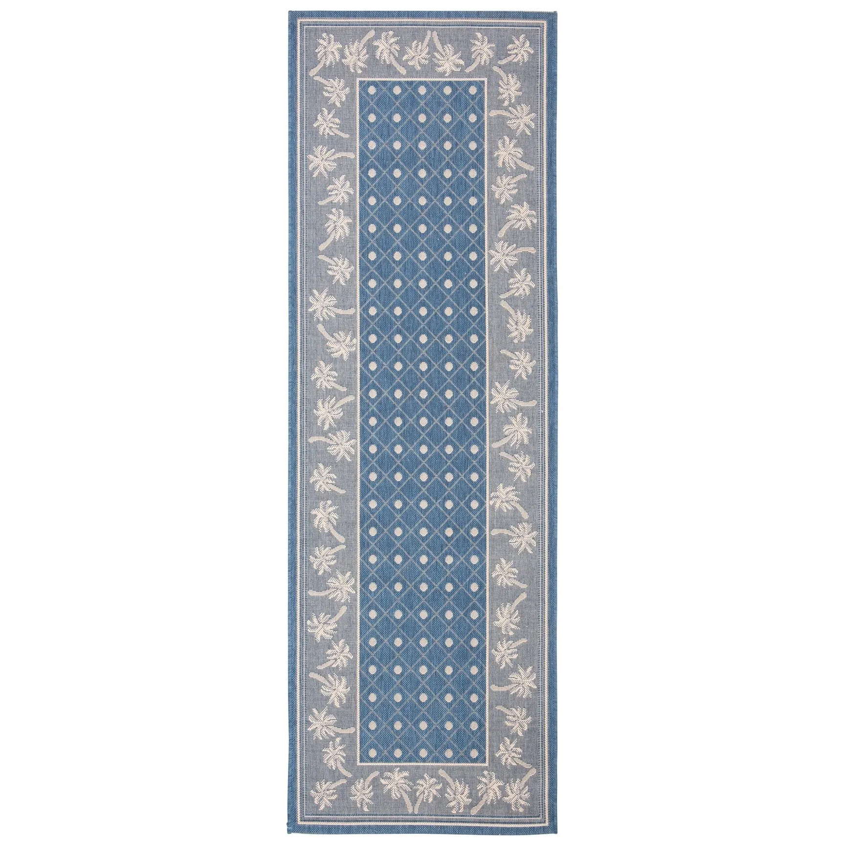 SAFAVIEH Courtyard Merilin Indoor/ Outdoor Geometric Area Rug