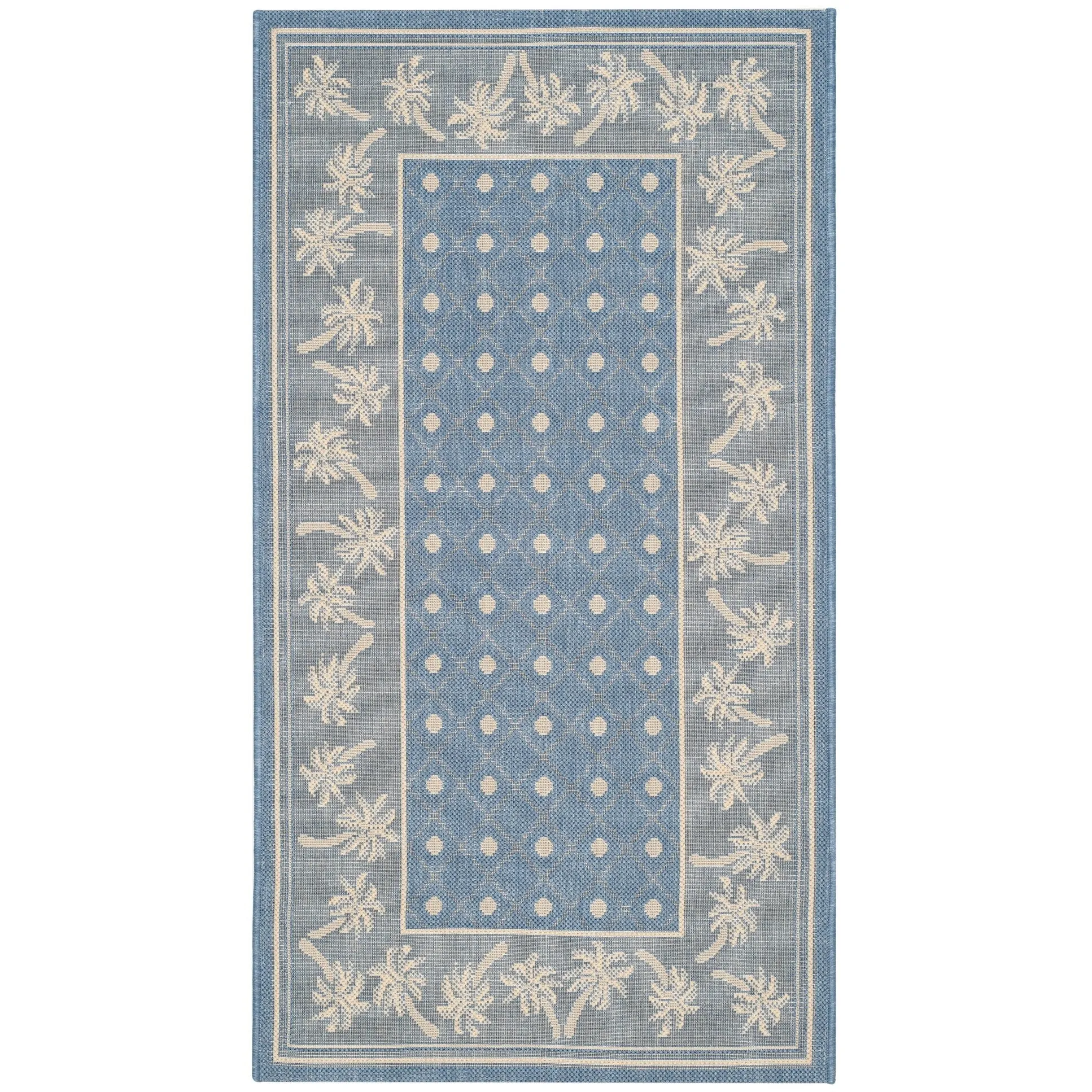 SAFAVIEH Courtyard Merilin Indoor/ Outdoor Geometric Area Rug