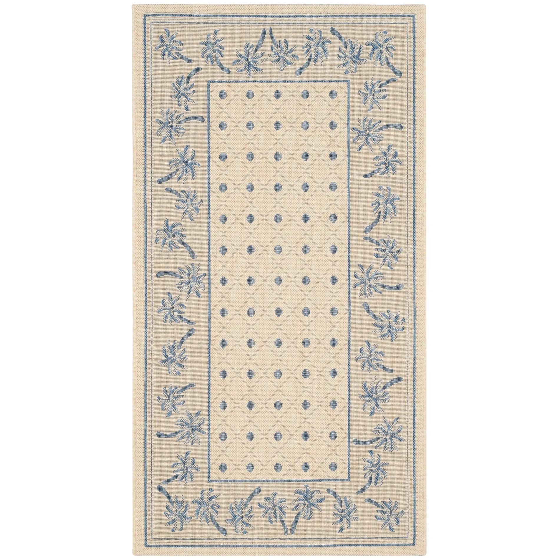 SAFAVIEH Courtyard Merilin Indoor/ Outdoor Geometric Area Rug