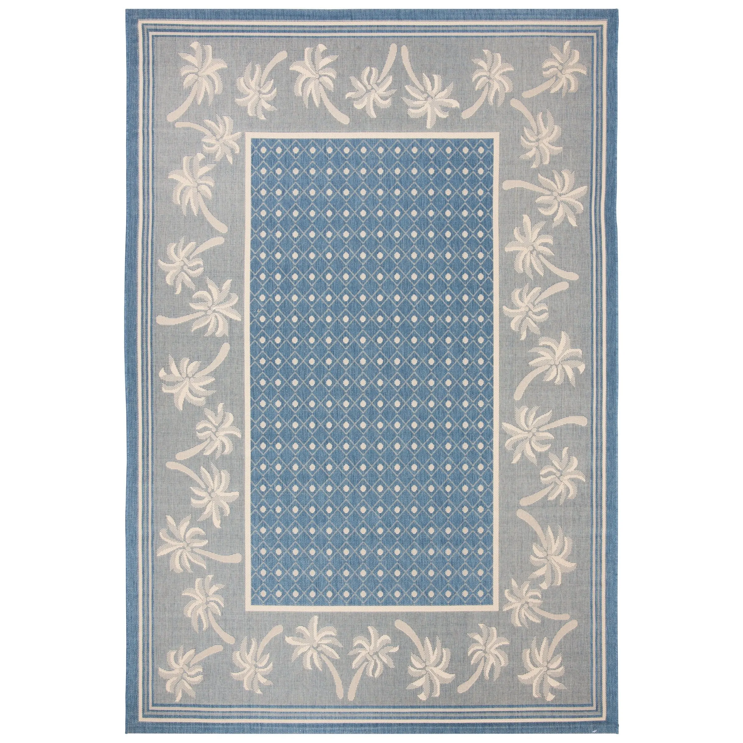 SAFAVIEH Courtyard Merilin Indoor/ Outdoor Geometric Area Rug