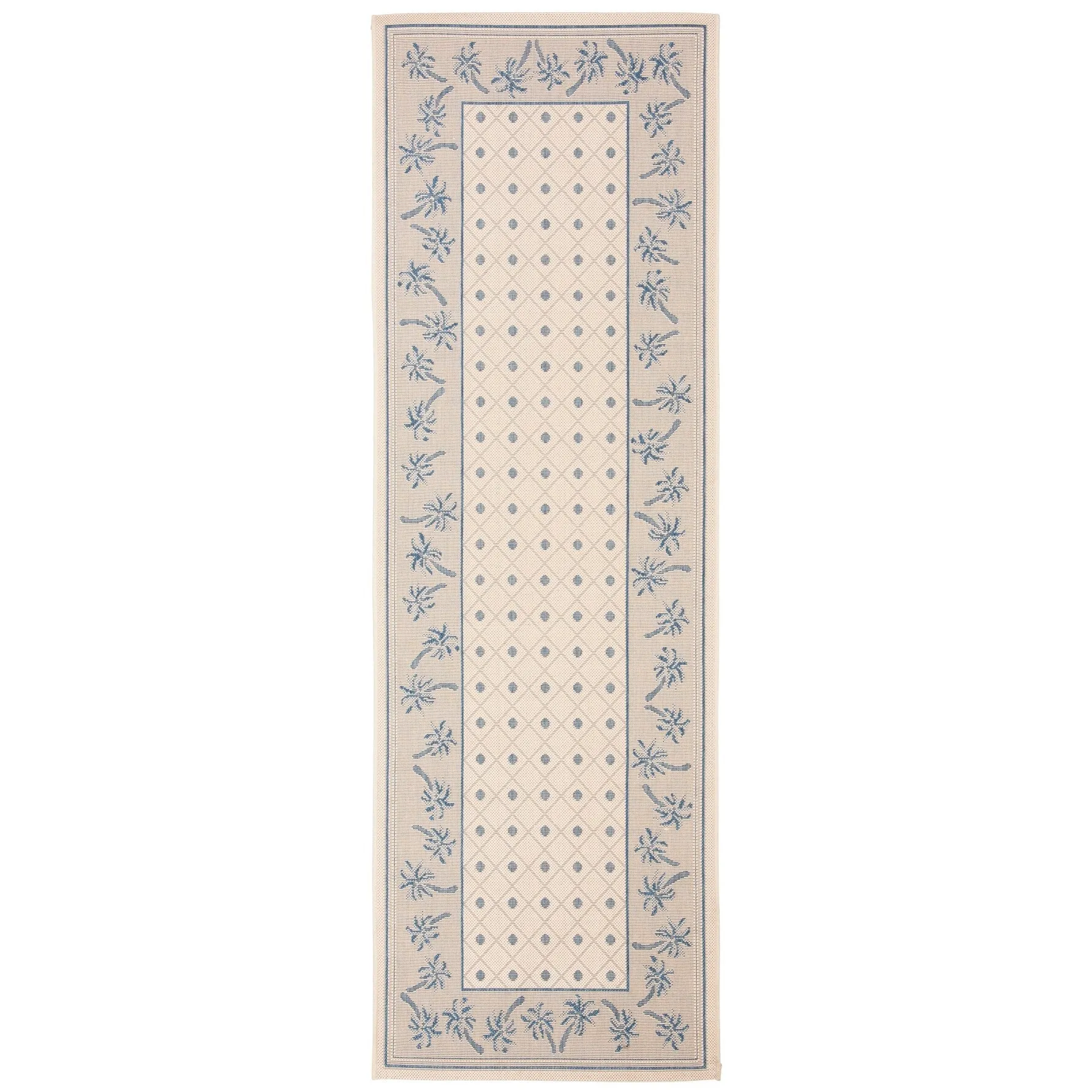 SAFAVIEH Courtyard Merilin Indoor/ Outdoor Geometric Area Rug
