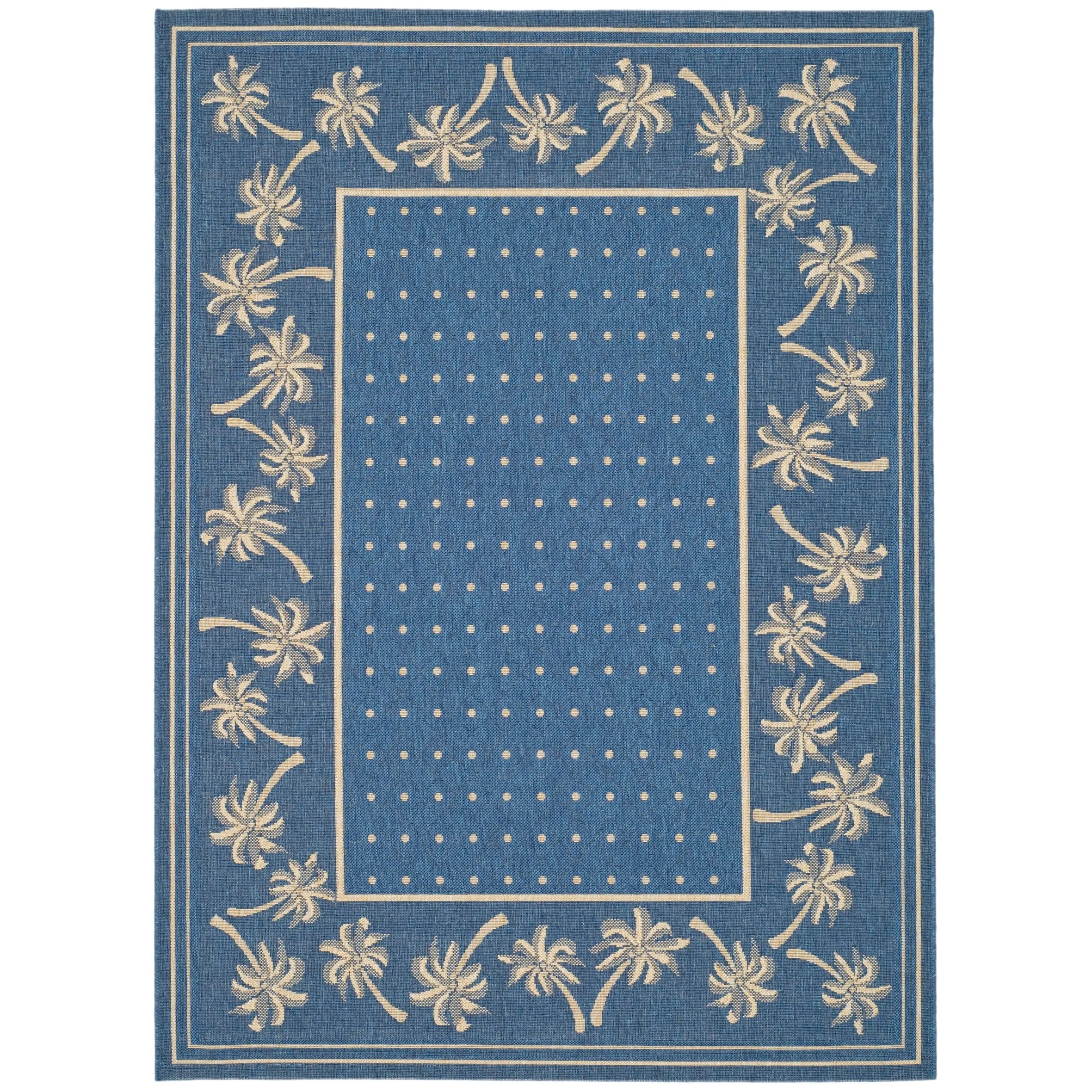 SAFAVIEH Courtyard Merilin Indoor/ Outdoor Geometric Area Rug