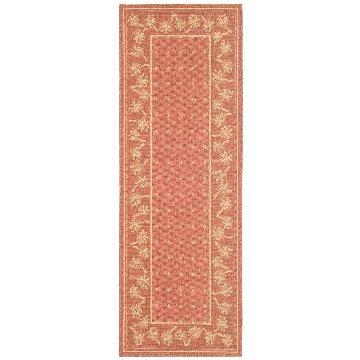SAFAVIEH Courtyard Merilin Indoor/ Outdoor Geometric Area Rug