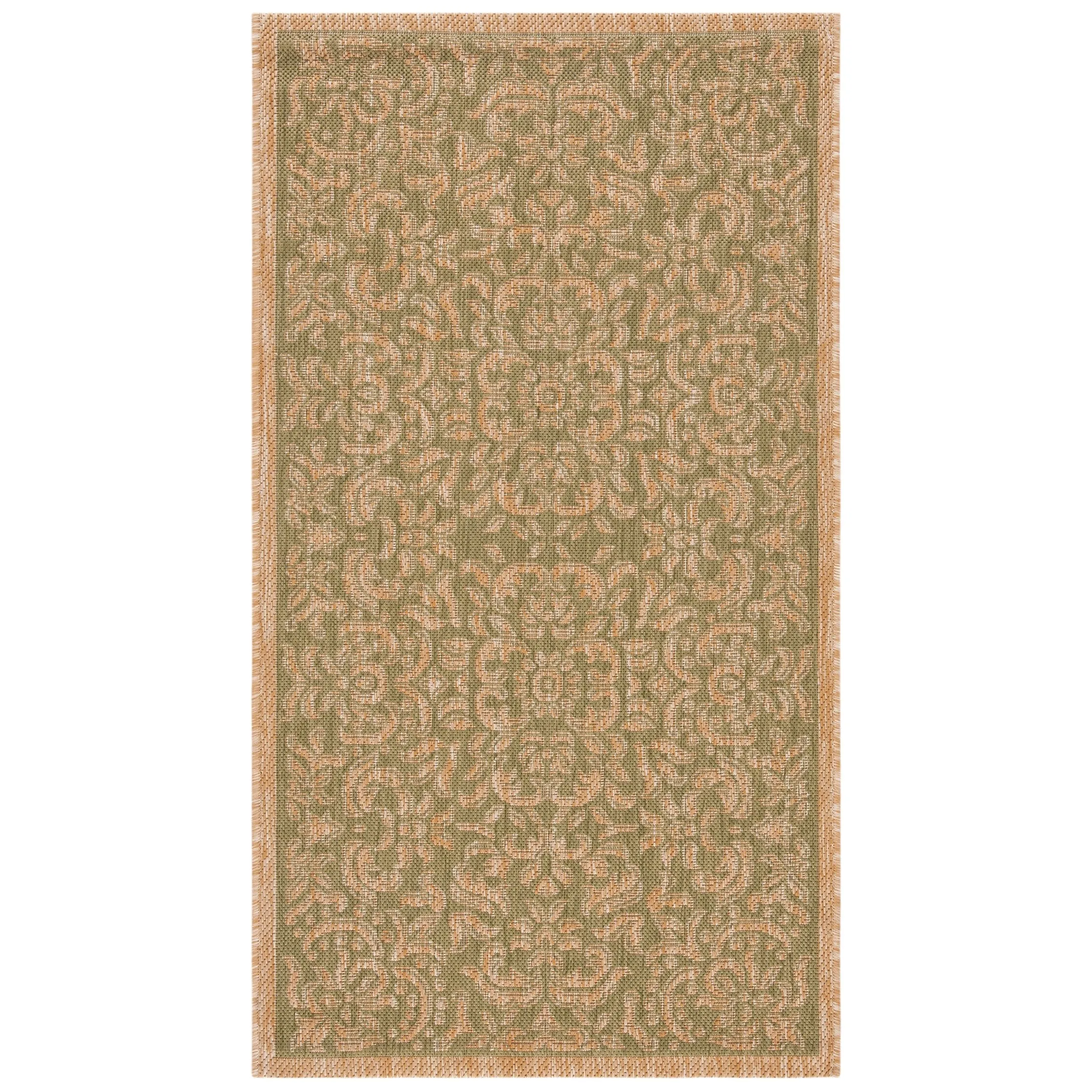 SAFAVIEH Courtyard Mitzi Indoor/ Outdoor Waterproof Patio Backyard Rug