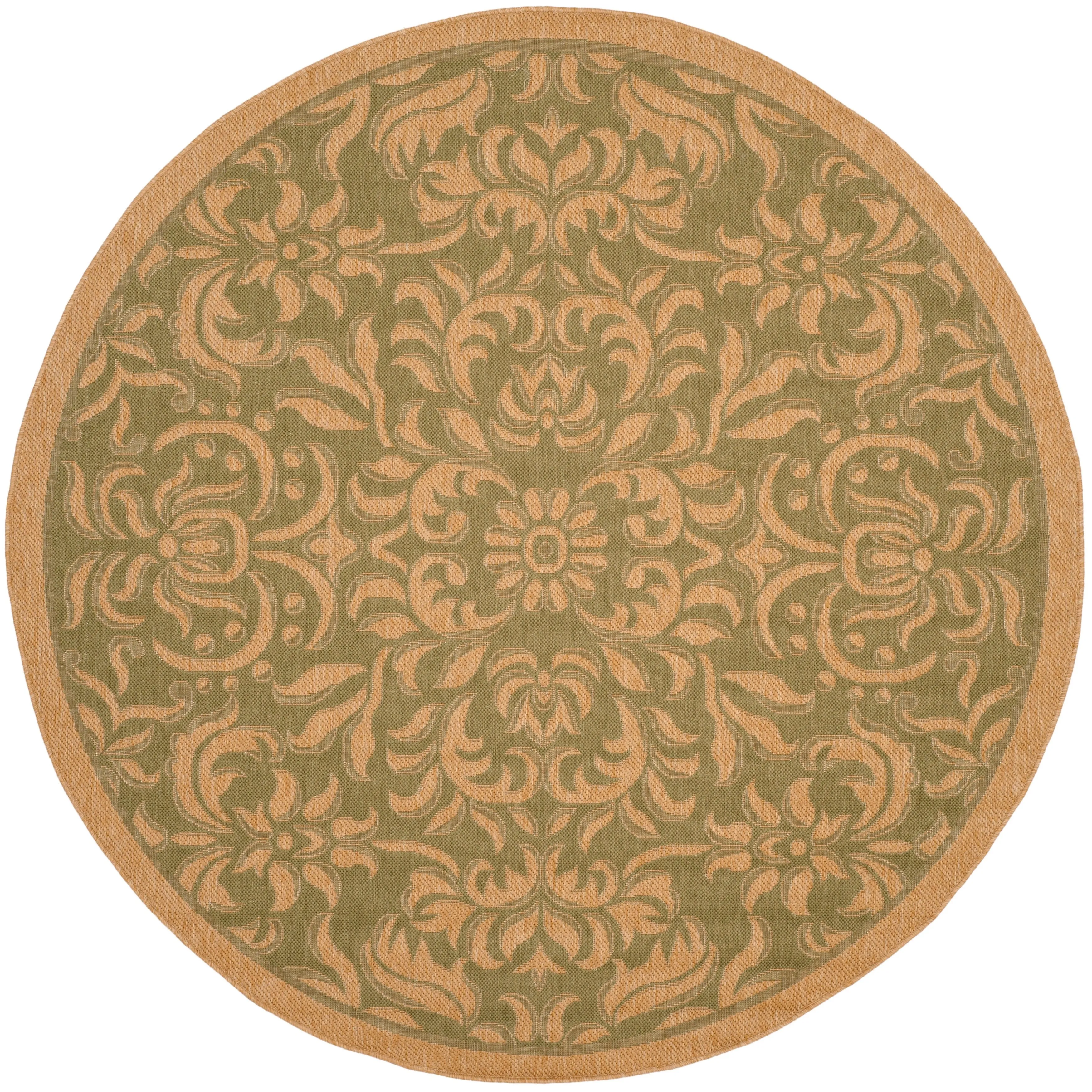 SAFAVIEH Courtyard Mitzi Indoor/ Outdoor Waterproof Patio Backyard Rug