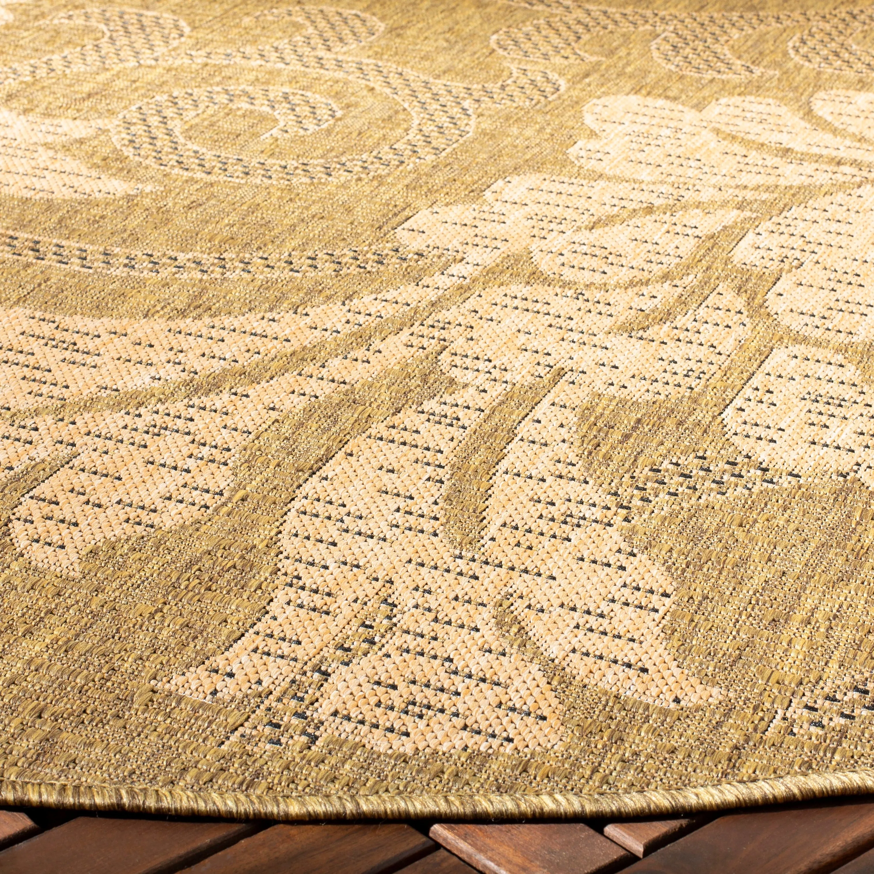 SAFAVIEH Courtyard Monna Indoor/ Outdoor Waterproof Patio Backyard Rug