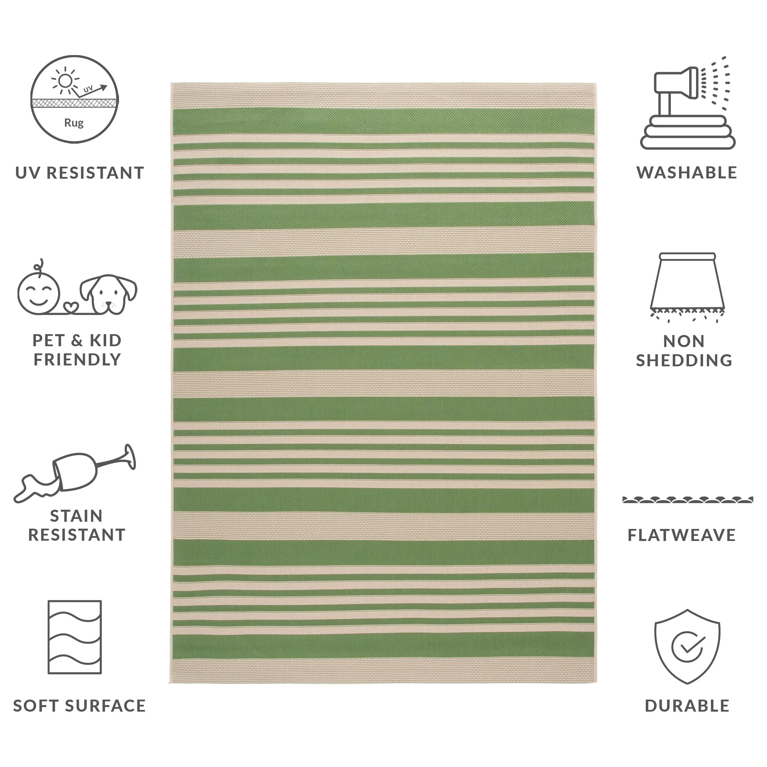 SAFAVIEH Courtyard Orsi Indoor/ Outdoor Waterproof Area Rug
