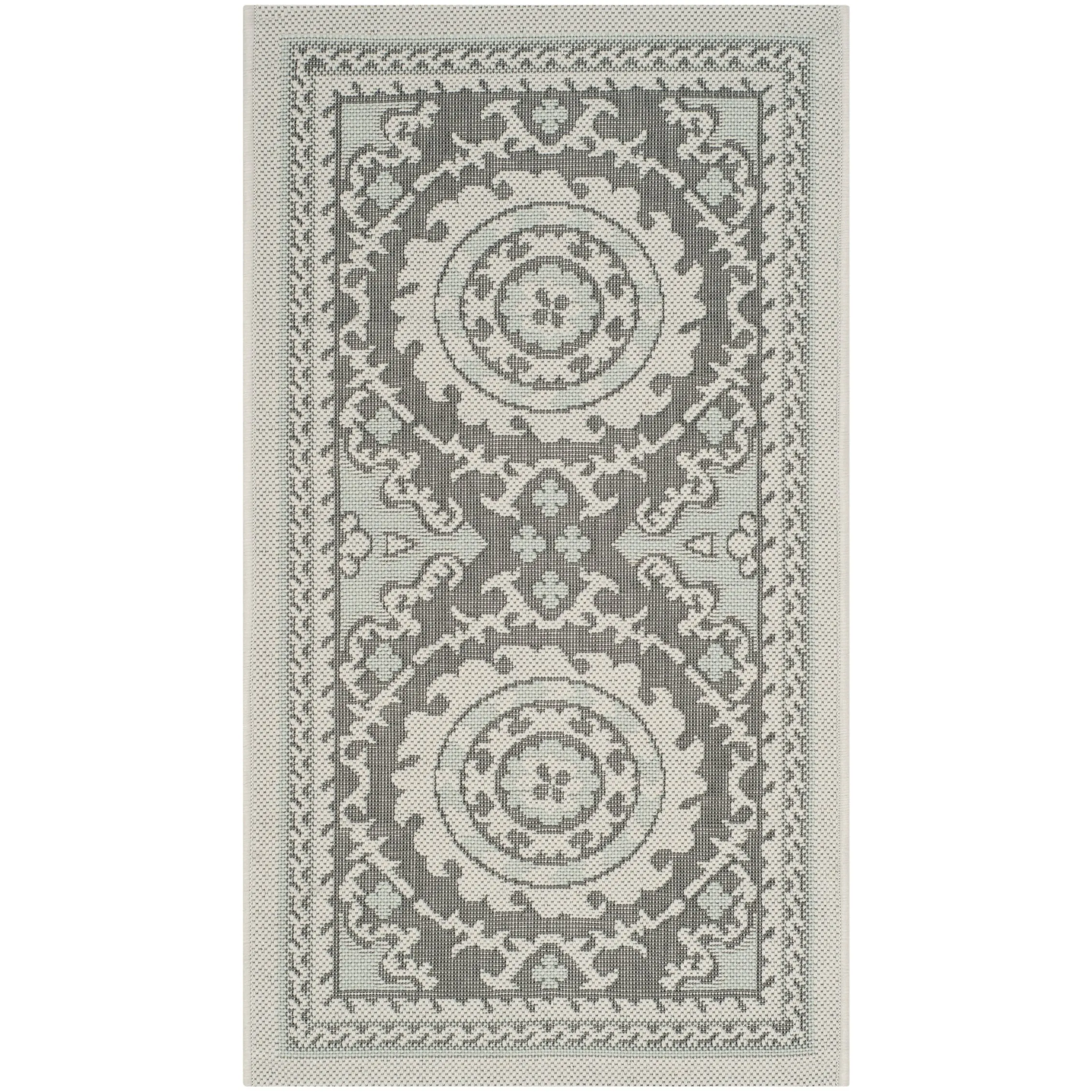 SAFAVIEH Courtyard Otilie Indoor/ Outdoor Waterproof Patio Backyard Rug